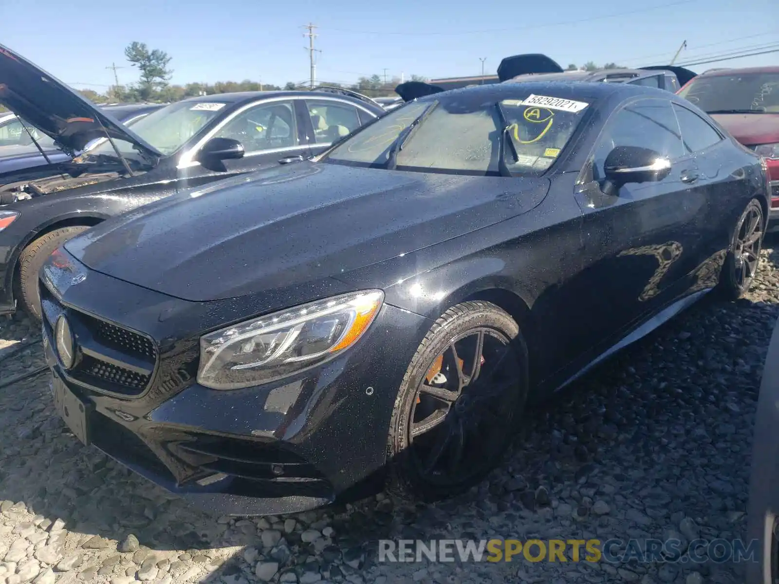 2 Photograph of a damaged car W1KXJ8GB6LA050360 MERCEDES-BENZ S-CLASS 2020