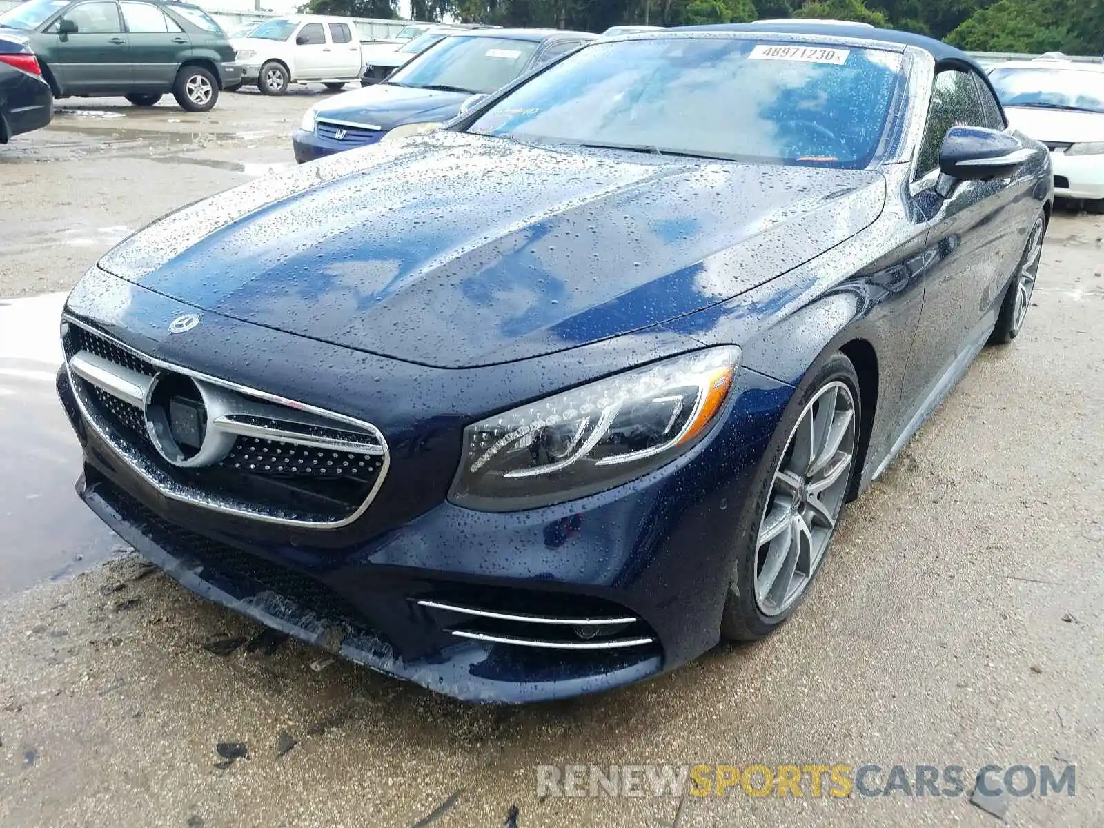 2 Photograph of a damaged car W1KXK8DB5LA042039 MERCEDES-BENZ S CLASS 2020