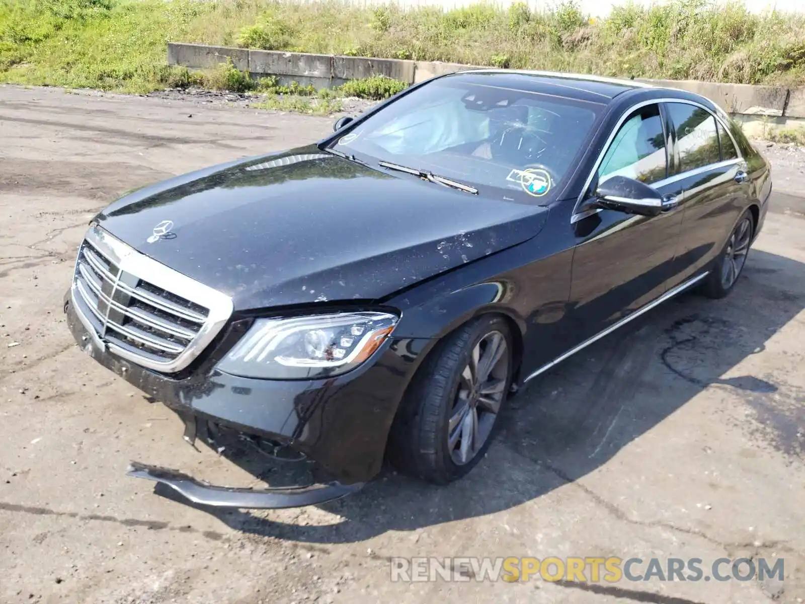 2 Photograph of a damaged car WDDUG6EB0LA502019 MERCEDES-BENZ S-CLASS 2020