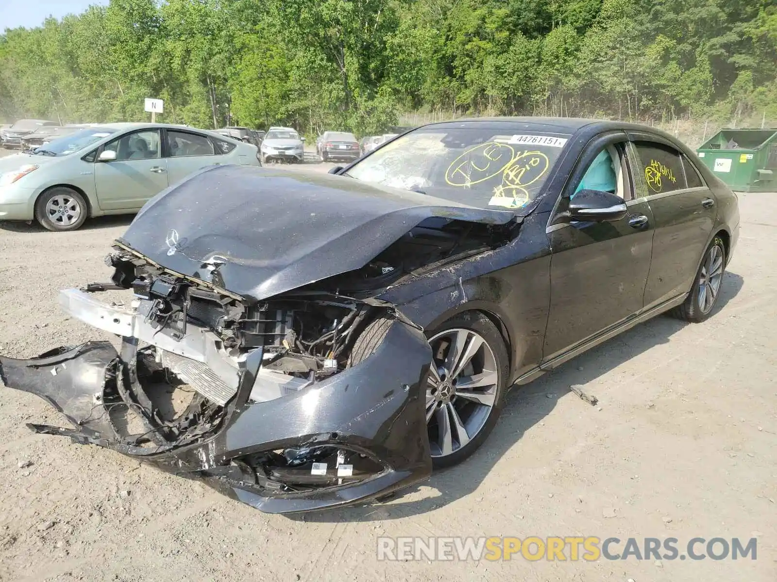 2 Photograph of a damaged car WDDUG6EB0LA515319 MERCEDES-BENZ S-CLASS 2020