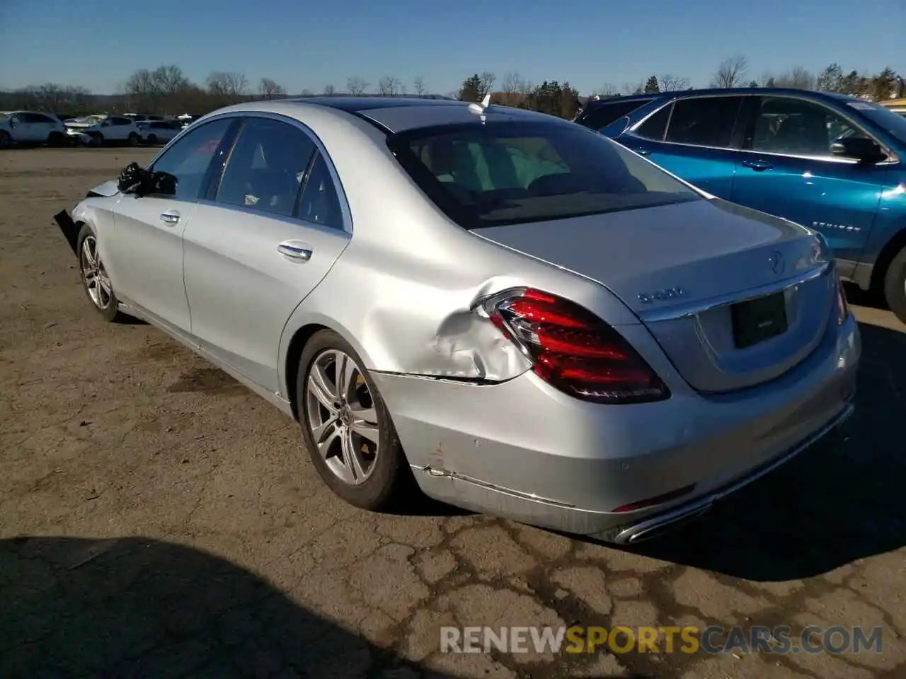 3 Photograph of a damaged car WDDUG6EB2LA524961 MERCEDES-BENZ S-CLASS 2020