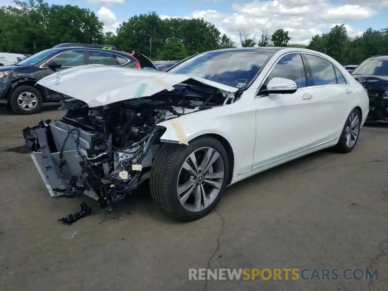 2 Photograph of a damaged car WDDUG6EB5LA514232 MERCEDES-BENZ S-CLASS 2020