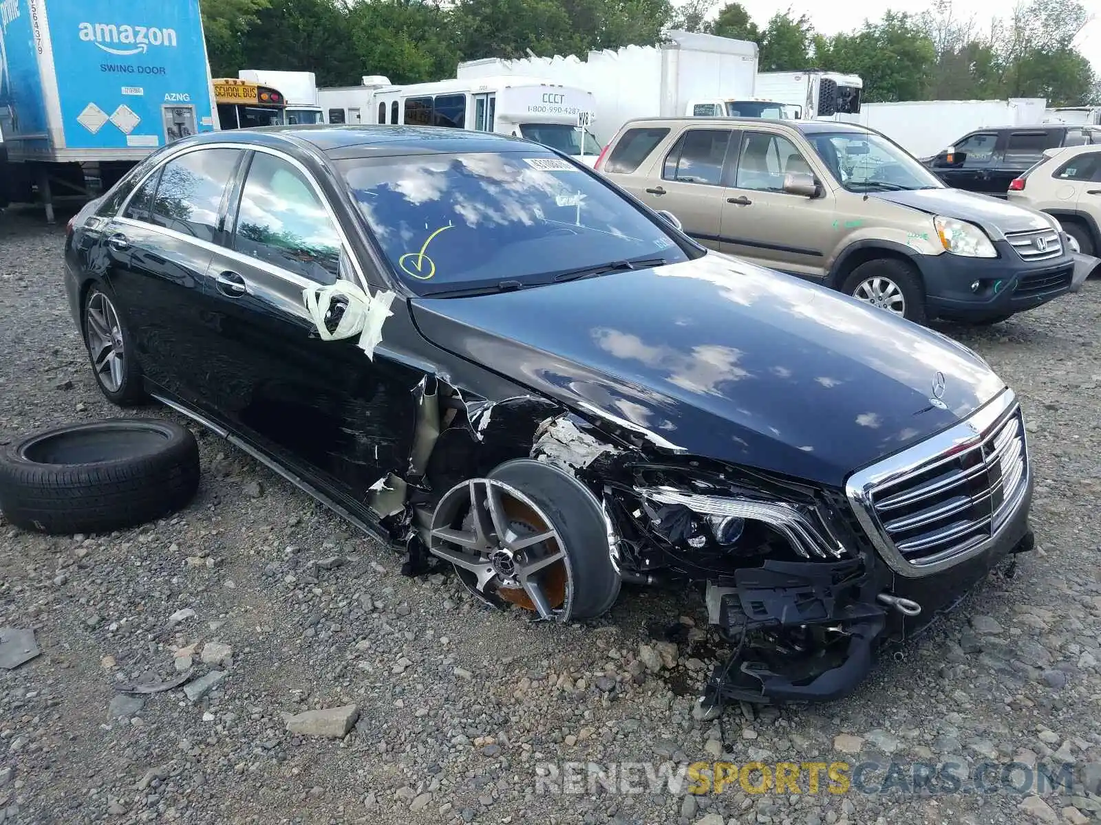 1 Photograph of a damaged car WDDUG6EBXLA500679 MERCEDES-BENZ S CLASS 2020