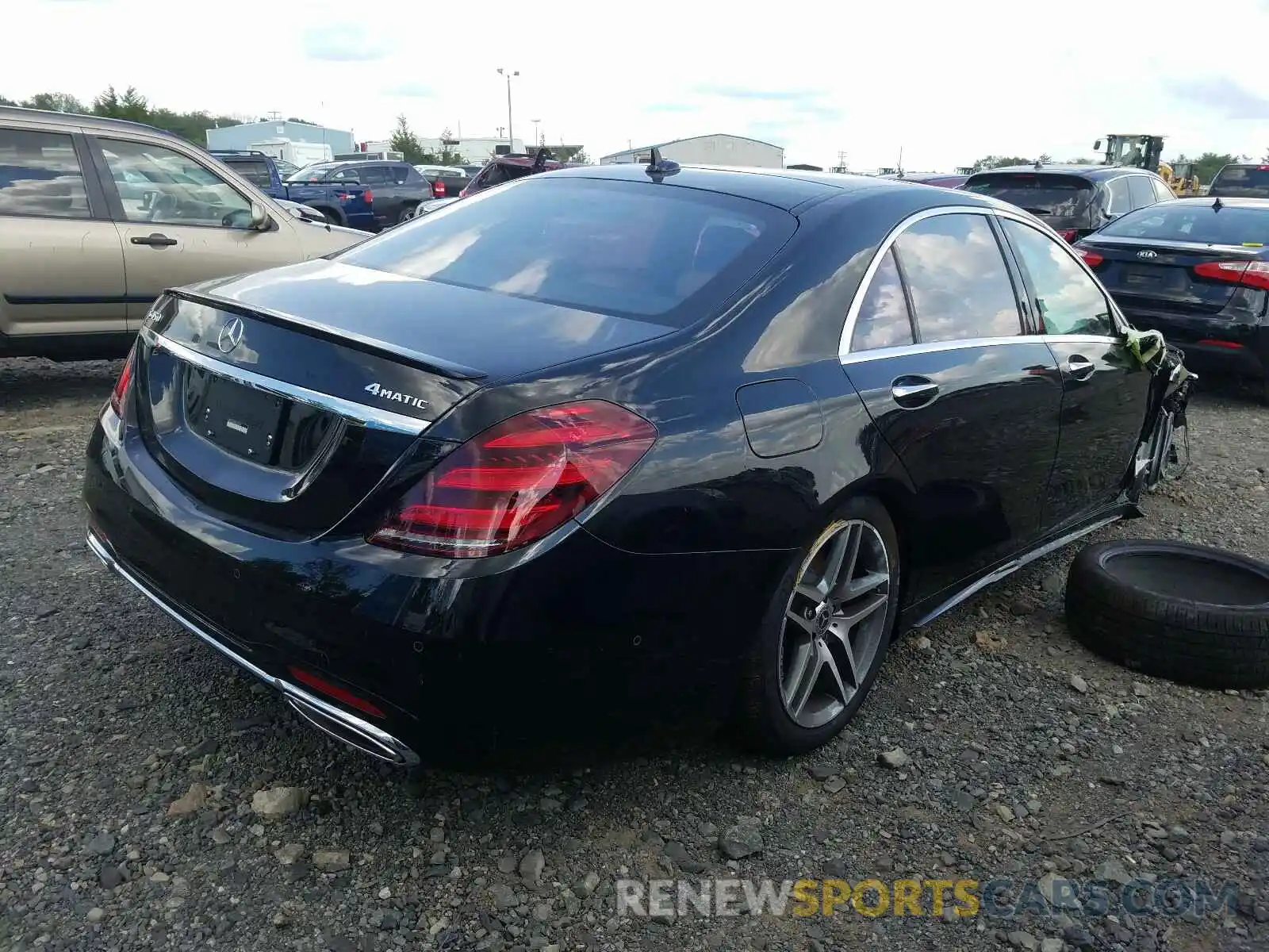 4 Photograph of a damaged car WDDUG6EBXLA500679 MERCEDES-BENZ S CLASS 2020