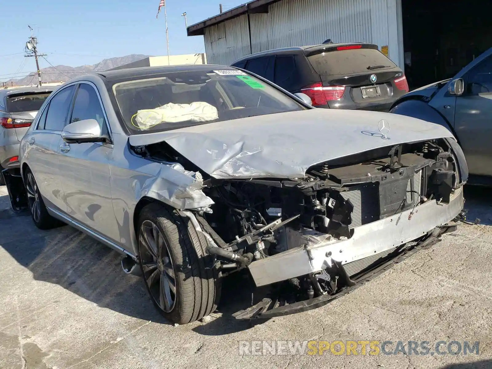 1 Photograph of a damaged car WDDUG6GB2LA505856 MERCEDES-BENZ S CLASS 2020