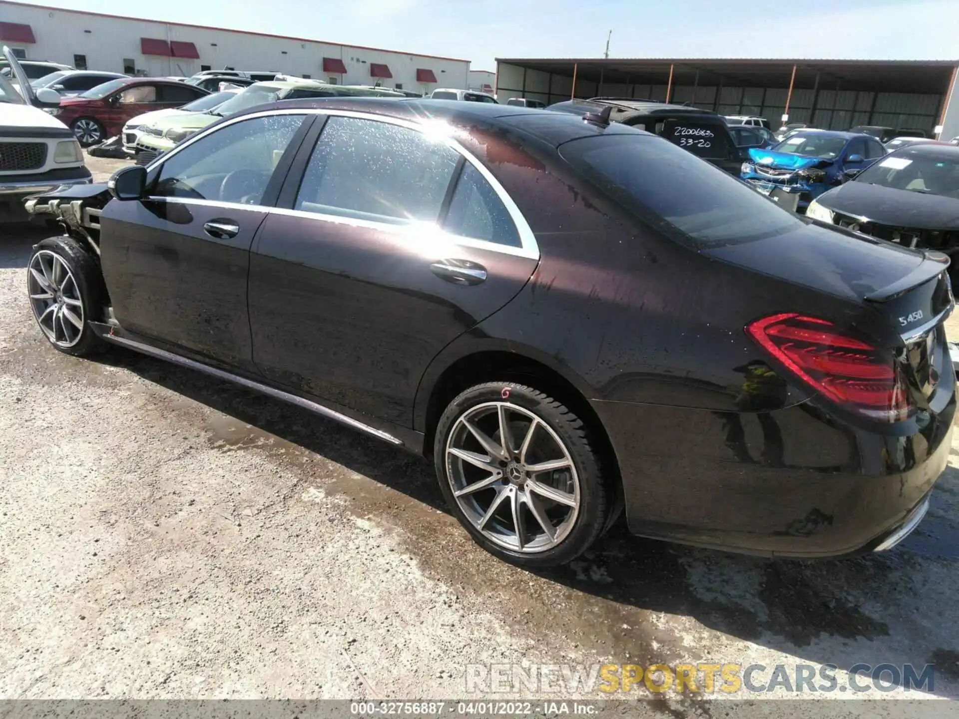 3 Photograph of a damaged car WDDUG6GB4LA504272 MERCEDES-BENZ S-CLASS 2020