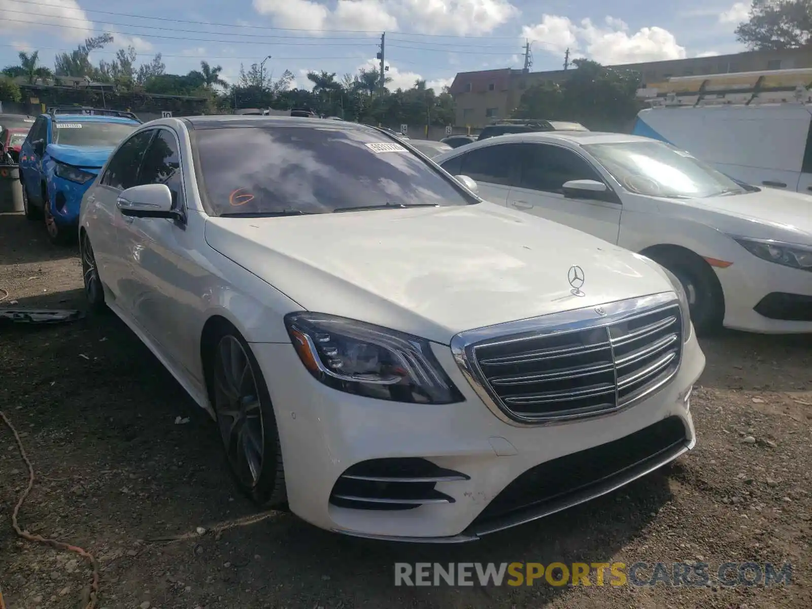 1 Photograph of a damaged car WDDUG6GB5LA505768 MERCEDES-BENZ S CLASS 2020