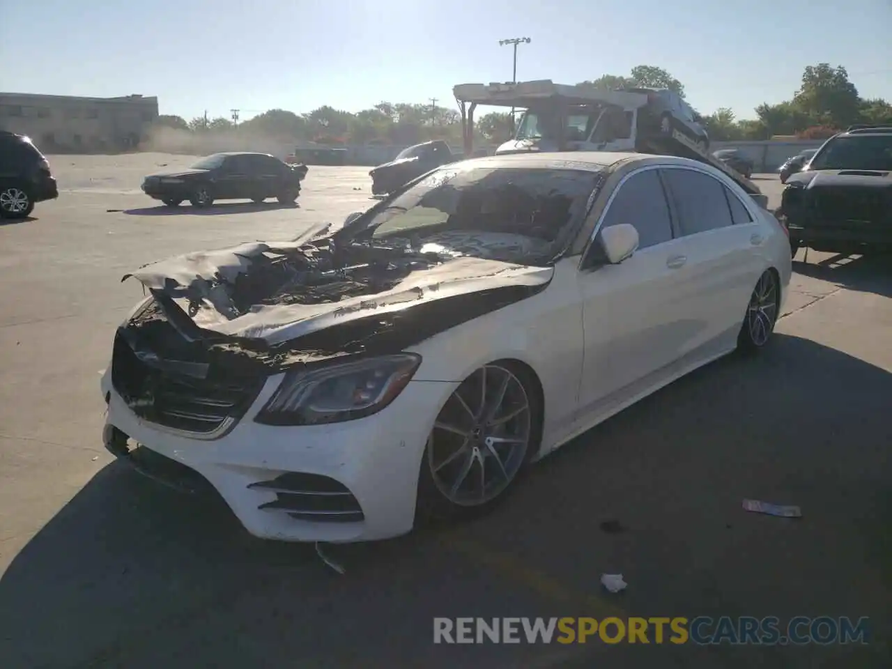 2 Photograph of a damaged car WDDUG6GB5LA508220 MERCEDES-BENZ S-CLASS 2020