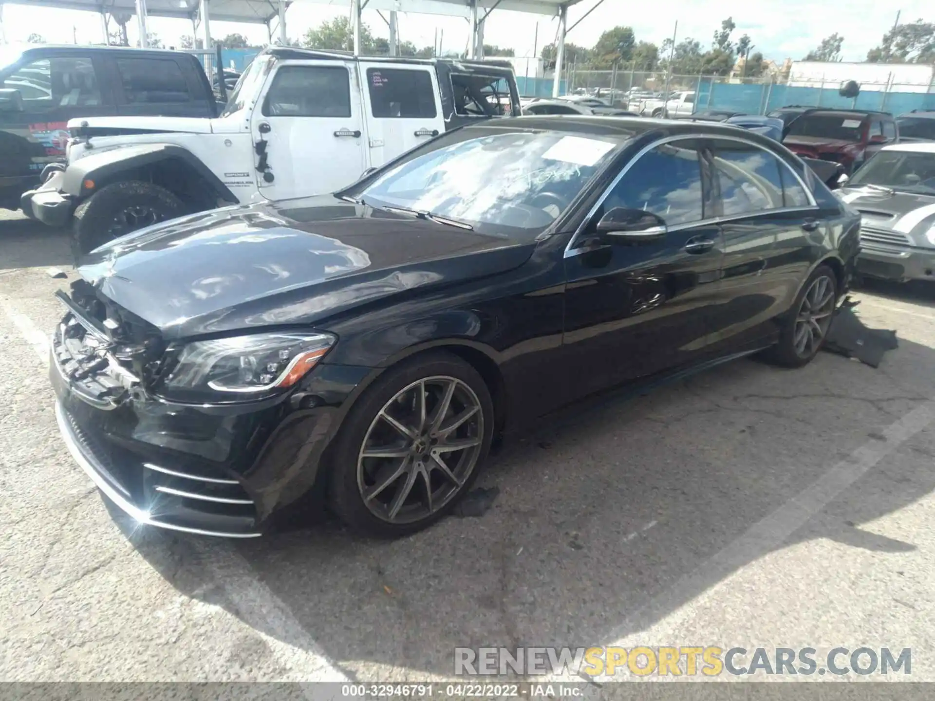 2 Photograph of a damaged car WDDUG6GB5LA520870 MERCEDES-BENZ S-CLASS 2020