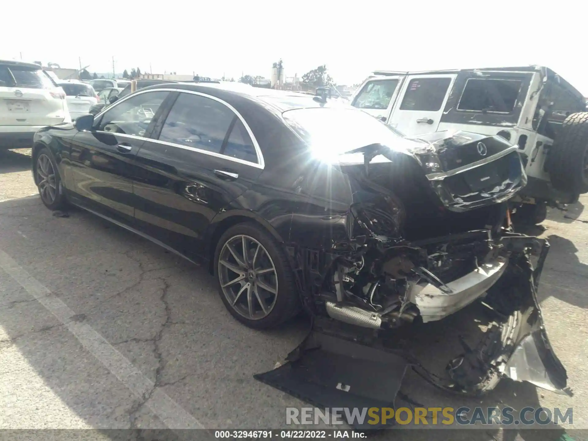 3 Photograph of a damaged car WDDUG6GB5LA520870 MERCEDES-BENZ S-CLASS 2020