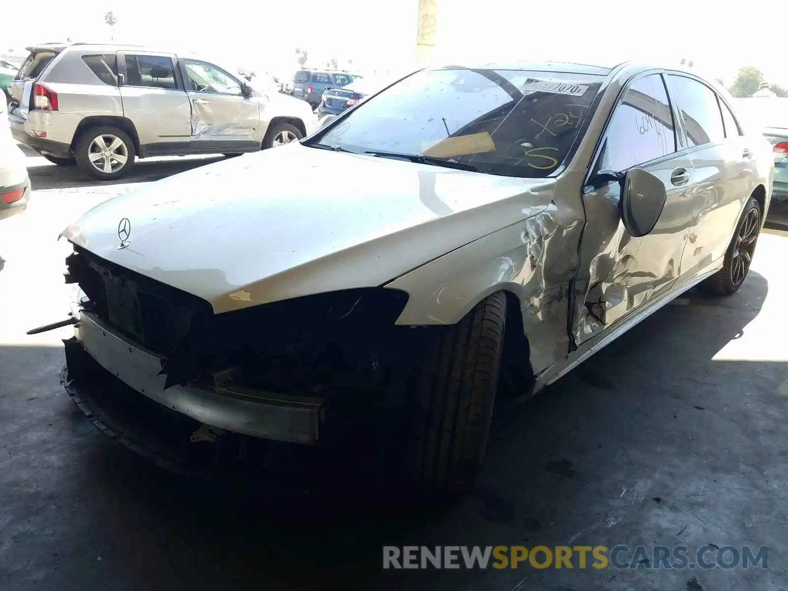 2 Photograph of a damaged car WDDUG6GB6LA507156 MERCEDES-BENZ S CLASS 2020