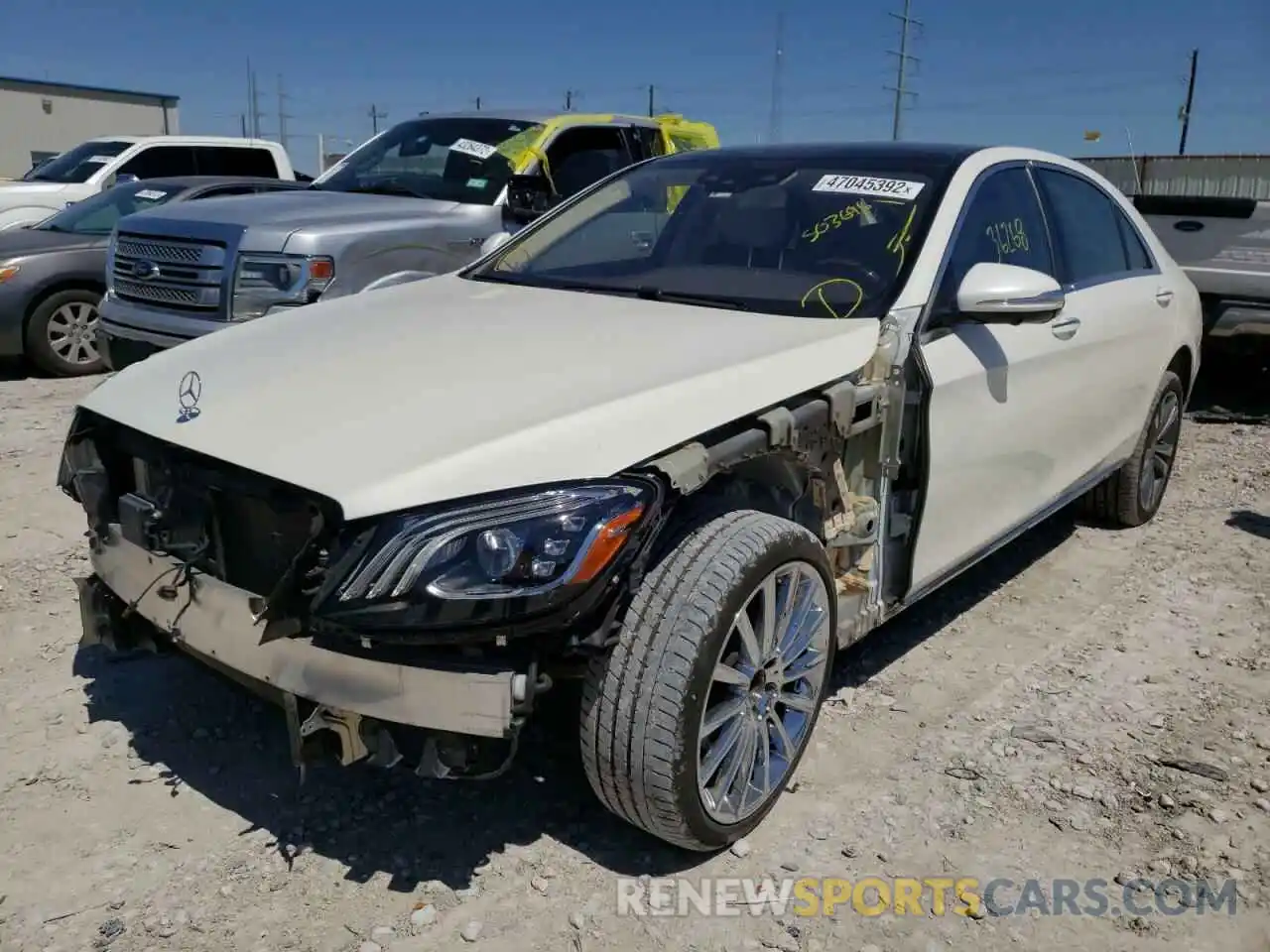 2 Photograph of a damaged car WDDUG6GB7LA503696 MERCEDES-BENZ S-CLASS 2020