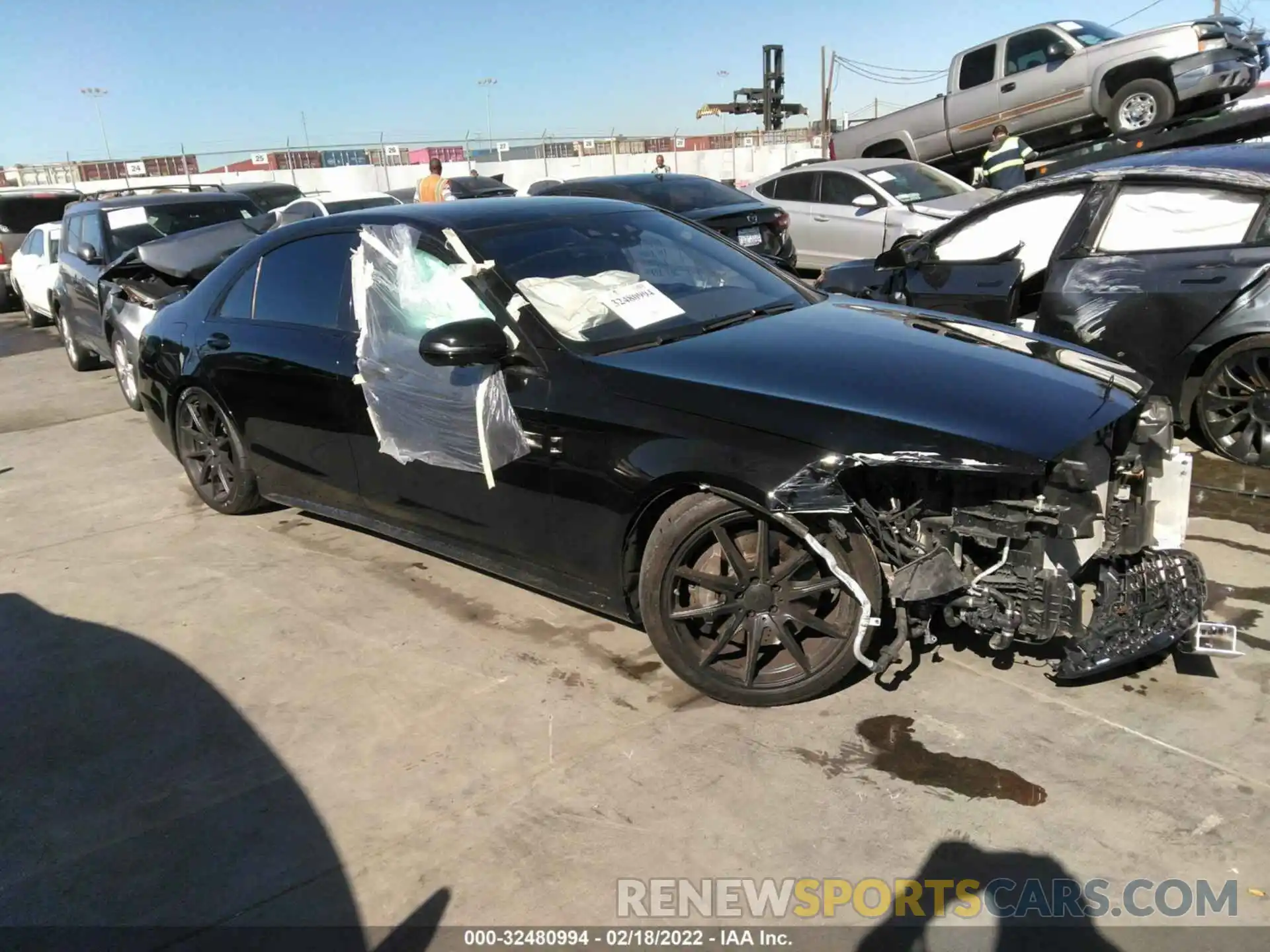 1 Photograph of a damaged car WDDUG6GB7LA523382 MERCEDES-BENZ S-CLASS 2020