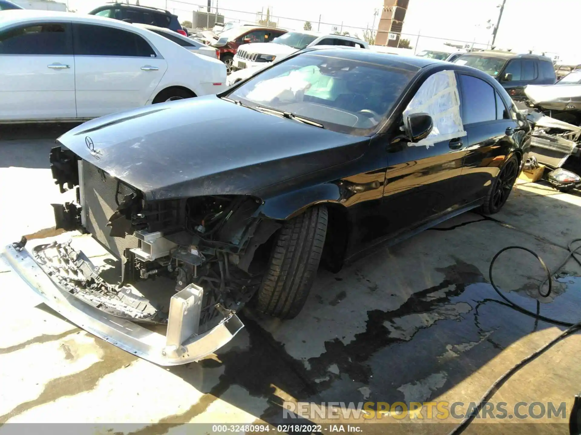 2 Photograph of a damaged car WDDUG6GB7LA523382 MERCEDES-BENZ S-CLASS 2020