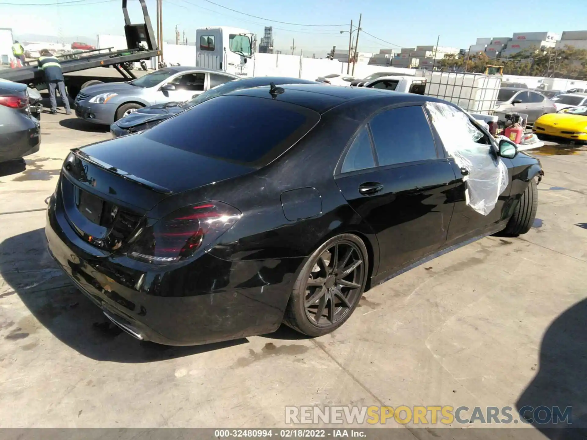 4 Photograph of a damaged car WDDUG6GB7LA523382 MERCEDES-BENZ S-CLASS 2020