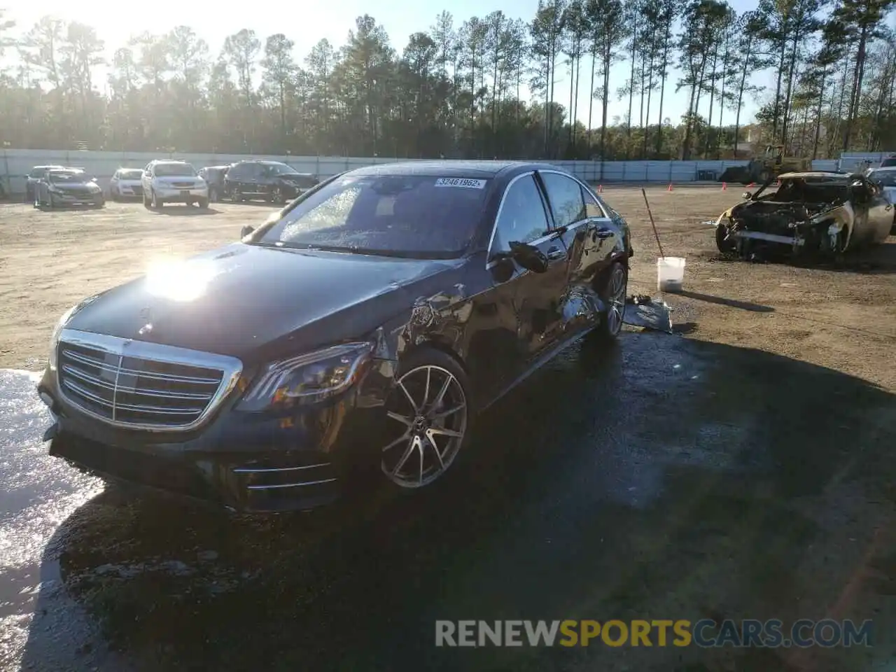 2 Photograph of a damaged car WDDUG6GB9LA498209 MERCEDES-BENZ S-CLASS 2020