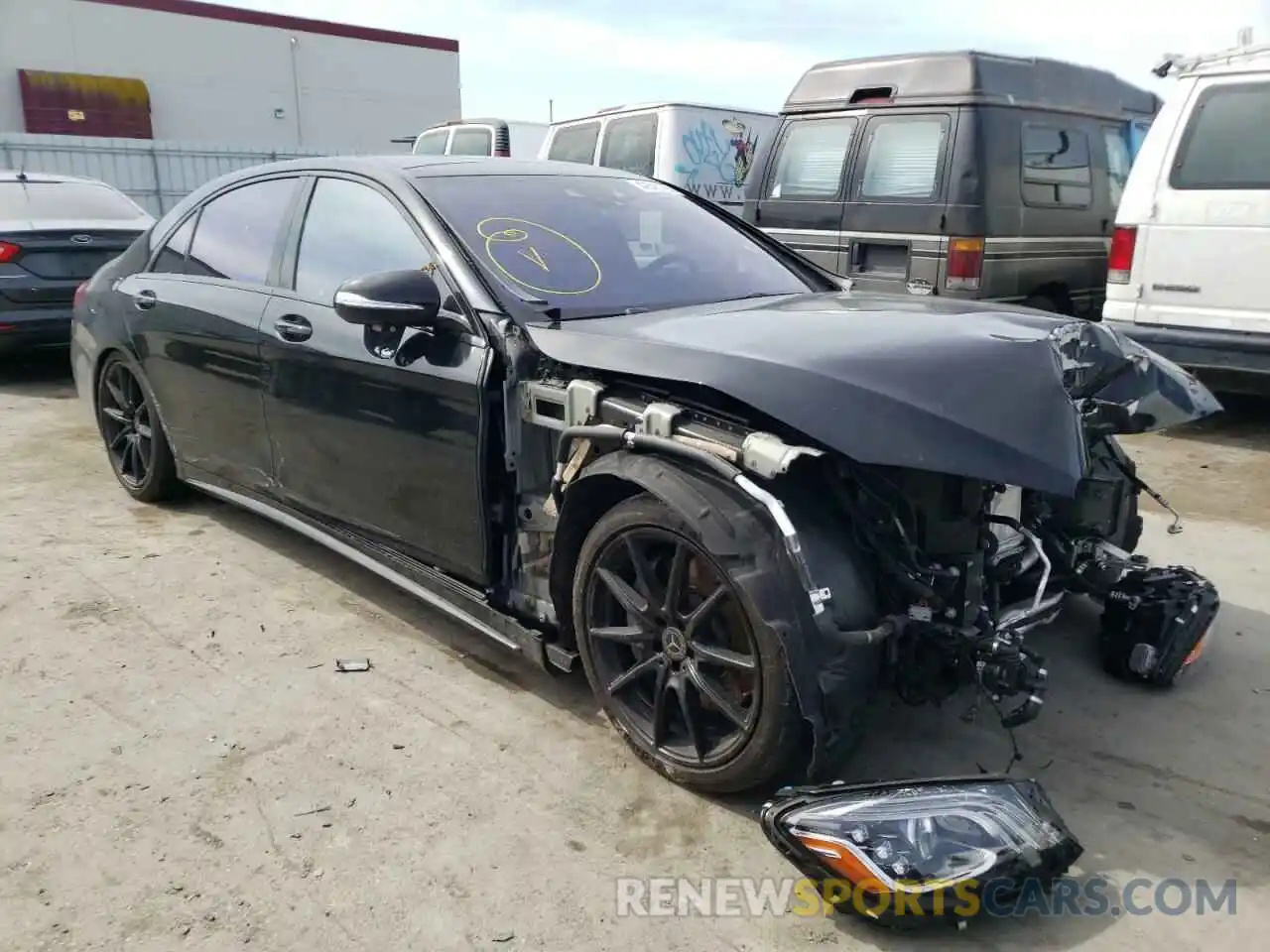 1 Photograph of a damaged car WDDUG6GB9LA503912 MERCEDES-BENZ S-CLASS 2020