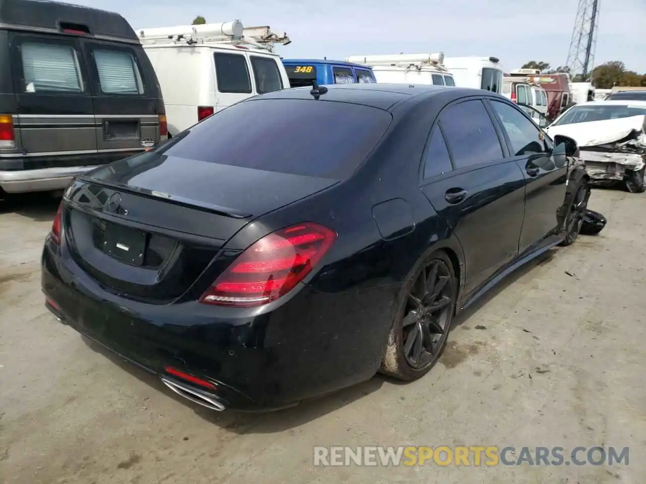 4 Фотография поврежденного автомобиля WDDUG6GB9LA503912 MERCEDES-BENZ S-CLASS 2020