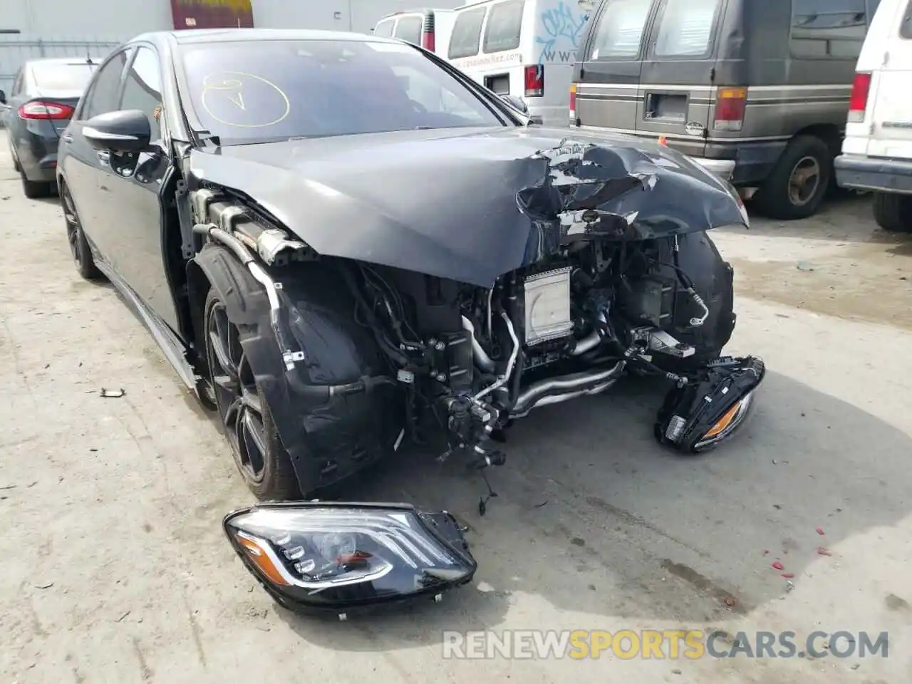 9 Photograph of a damaged car WDDUG6GB9LA503912 MERCEDES-BENZ S-CLASS 2020