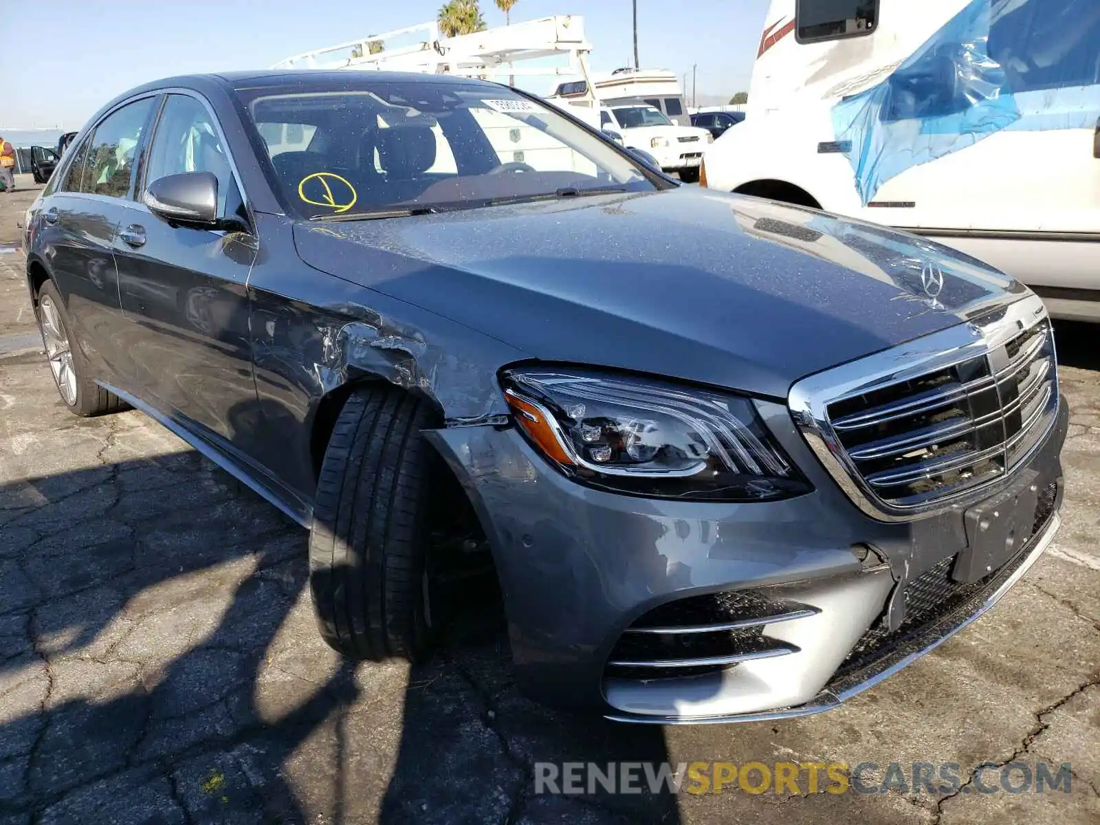 1 Photograph of a damaged car WDDUG8DB2LA516999 MERCEDES-BENZ S CLASS 2020