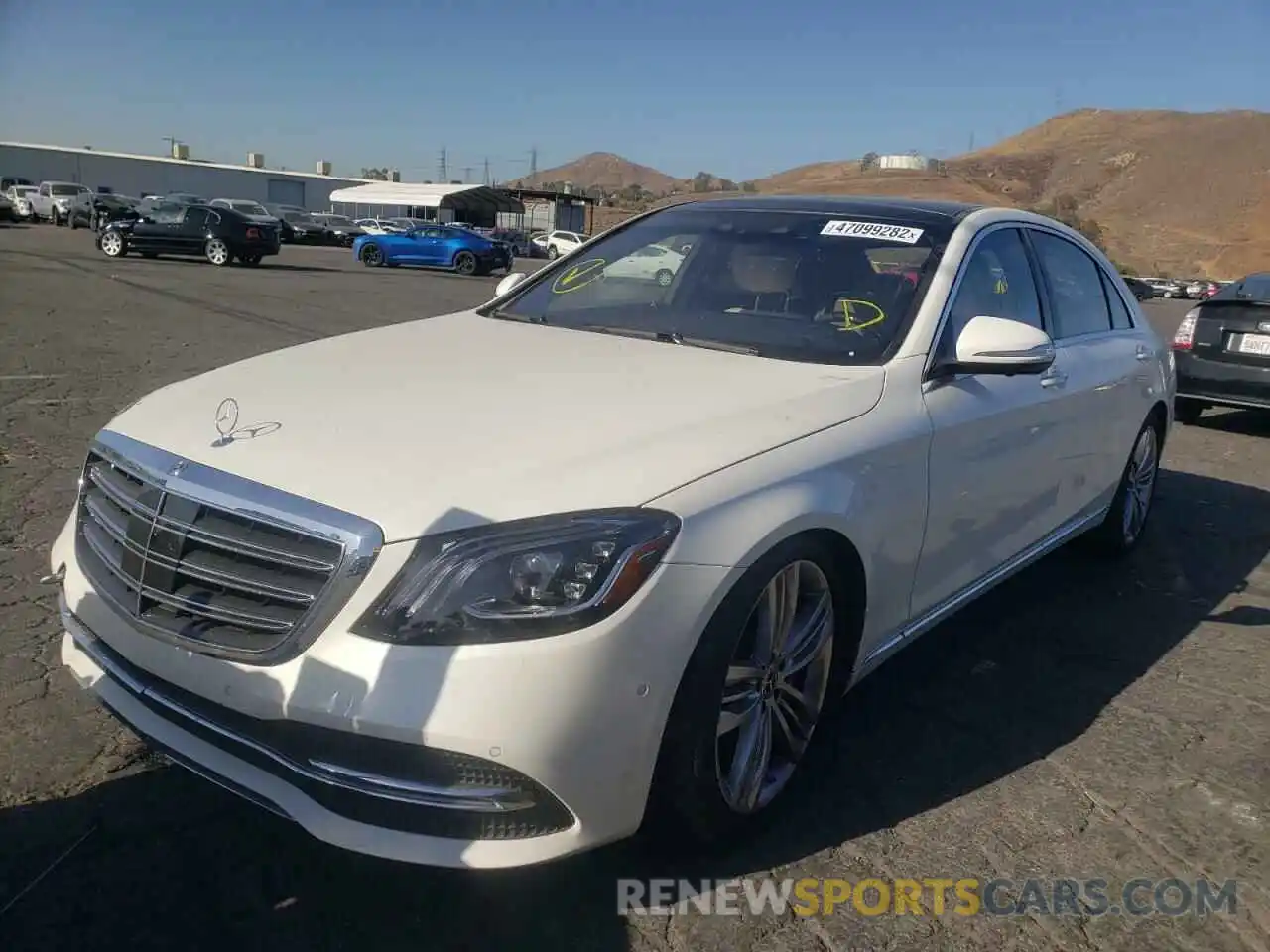 2 Photograph of a damaged car WDDUG8DB3LA511634 MERCEDES-BENZ S-CLASS 2020