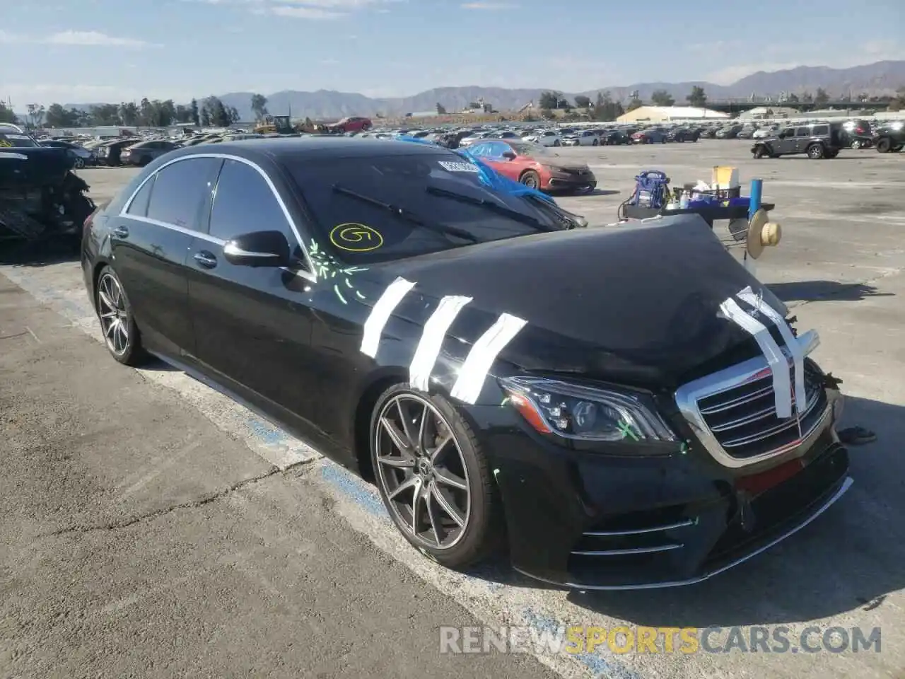 1 Photograph of a damaged car WDDUG8DB3LA523833 MERCEDES-BENZ S-CLASS 2020