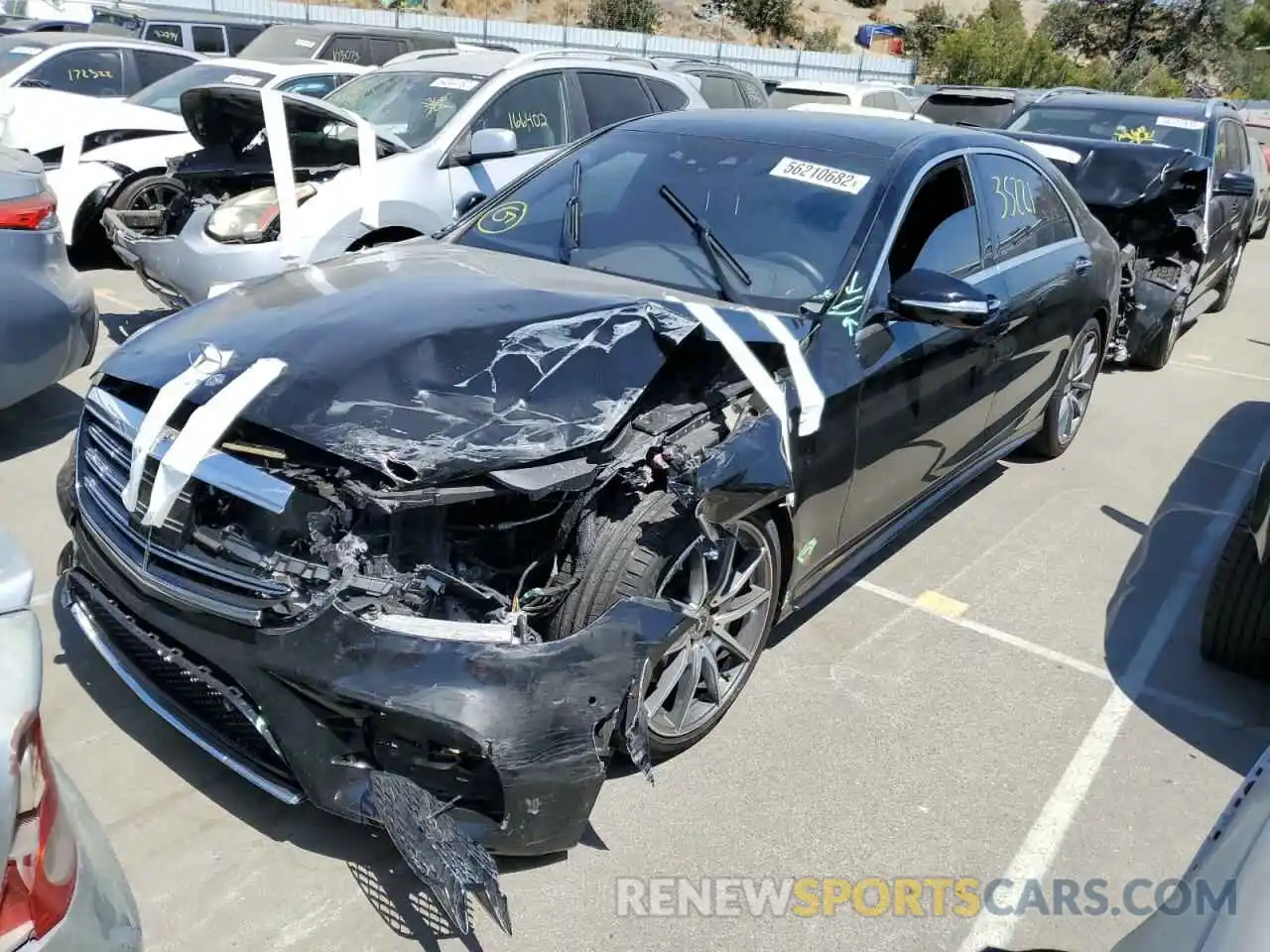 2 Photograph of a damaged car WDDUG8DB3LA523833 MERCEDES-BENZ S-CLASS 2020