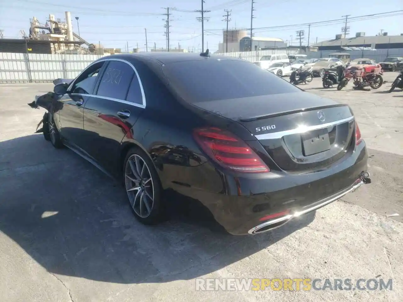 3 Photograph of a damaged car WDDUG8DB3LA523833 MERCEDES-BENZ S-CLASS 2020