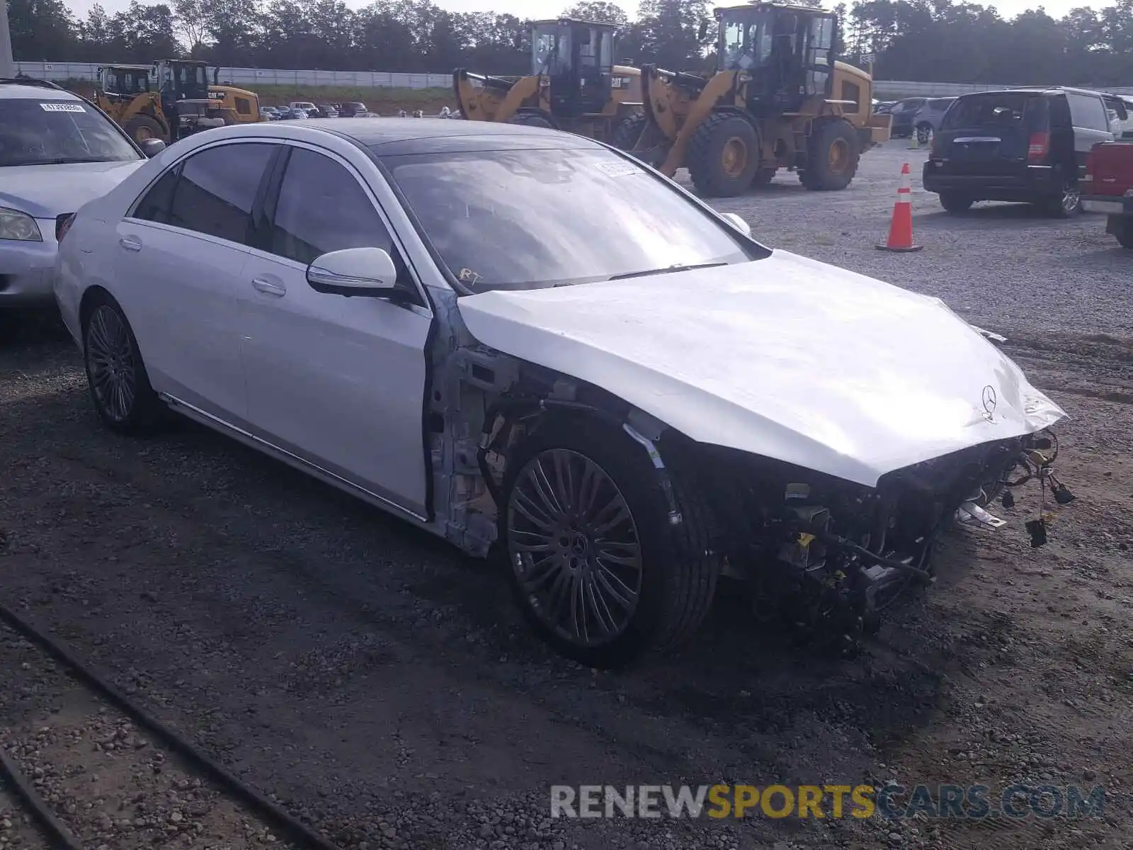 1 Photograph of a damaged car WDDUG8DB5LA518438 MERCEDES-BENZ S CLASS 2020