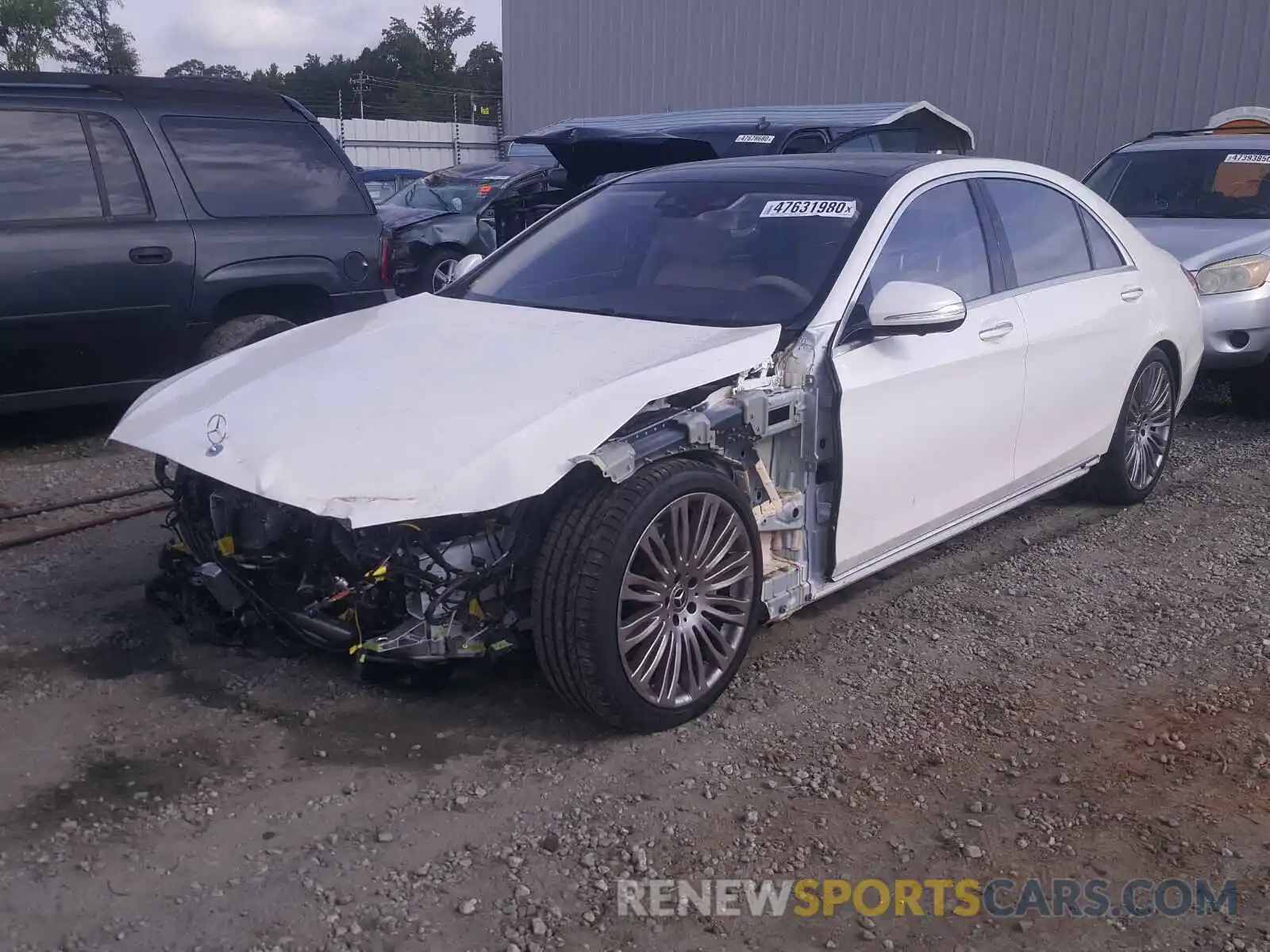 2 Photograph of a damaged car WDDUG8DB5LA518438 MERCEDES-BENZ S CLASS 2020