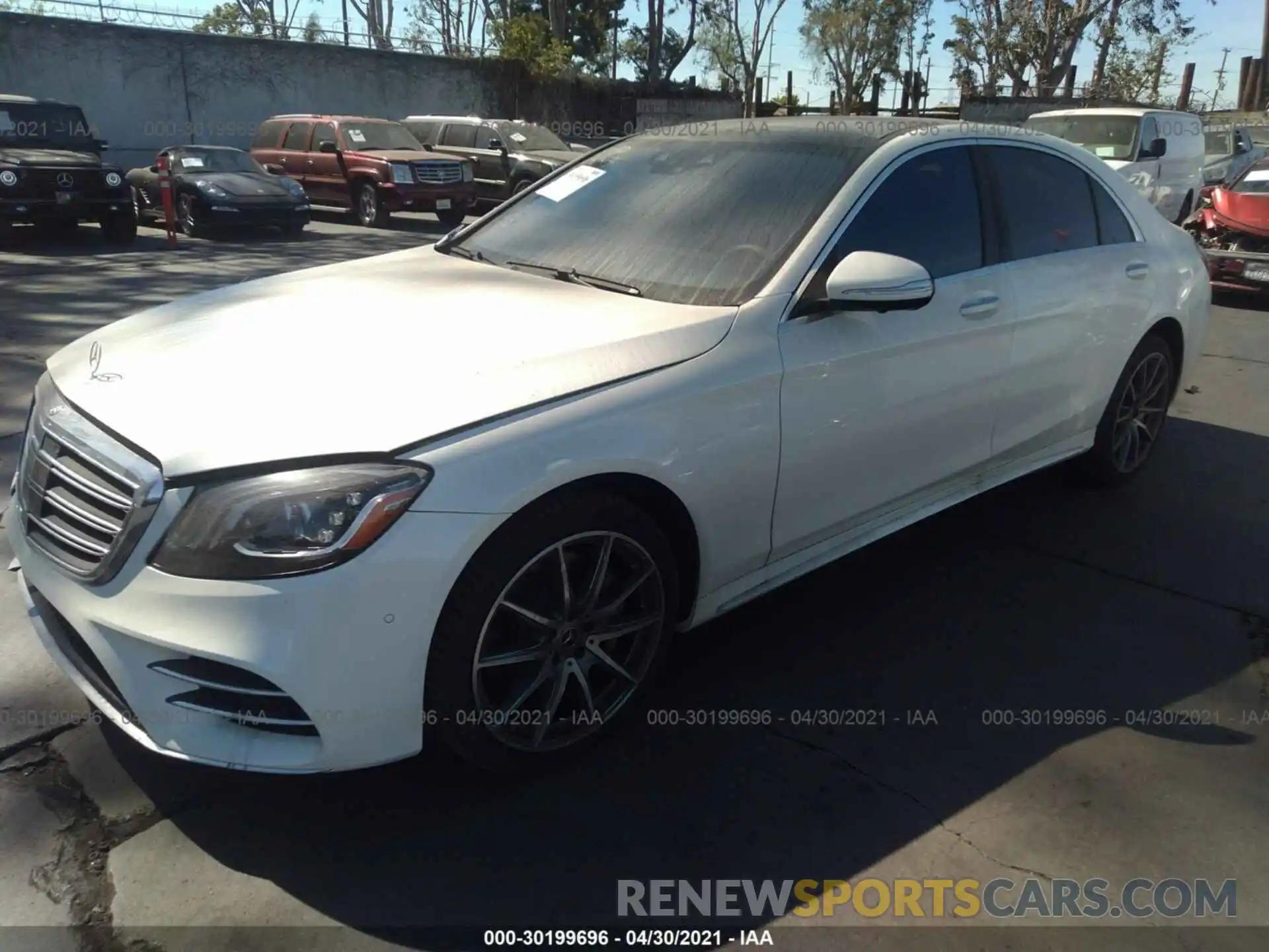 2 Photograph of a damaged car WDDUG8DB6LA510607 MERCEDES-BENZ S-CLASS 2020