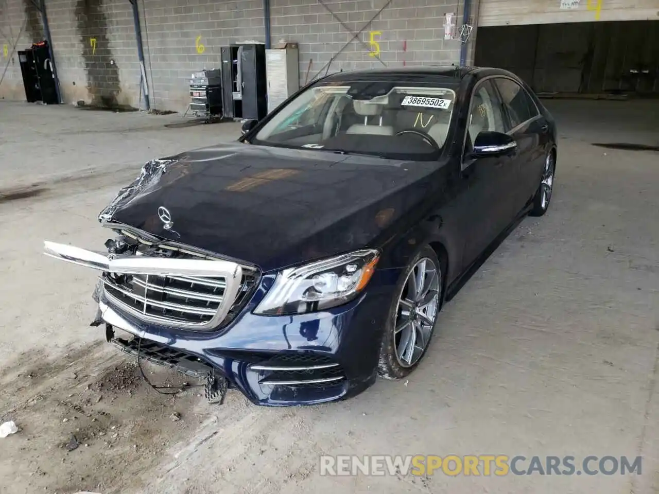 2 Photograph of a damaged car WDDUG8DB7LA520322 MERCEDES-BENZ S-CLASS 2020