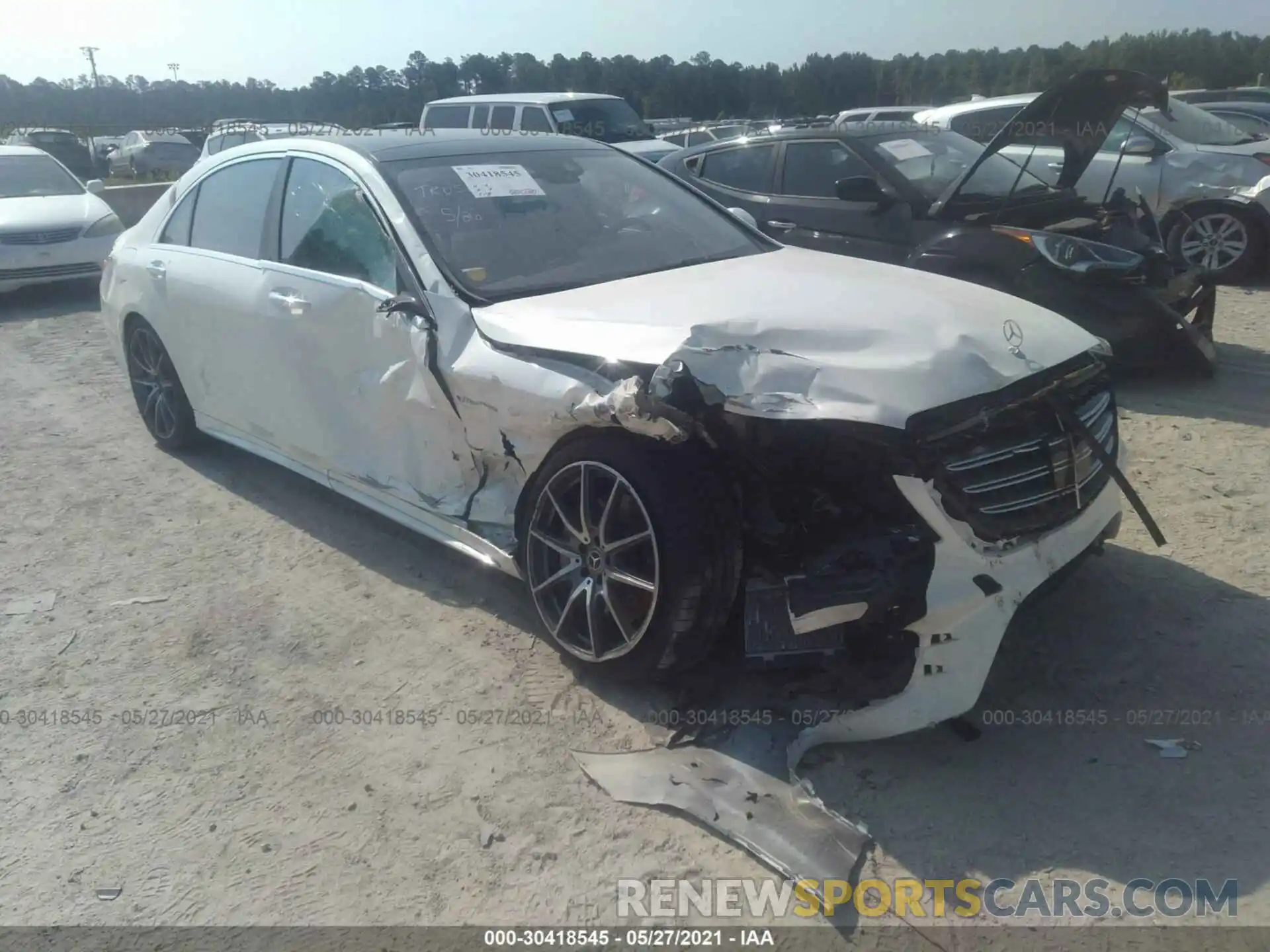 1 Photograph of a damaged car WDDUG8DB8LA506896 MERCEDES-BENZ S-CLASS 2020