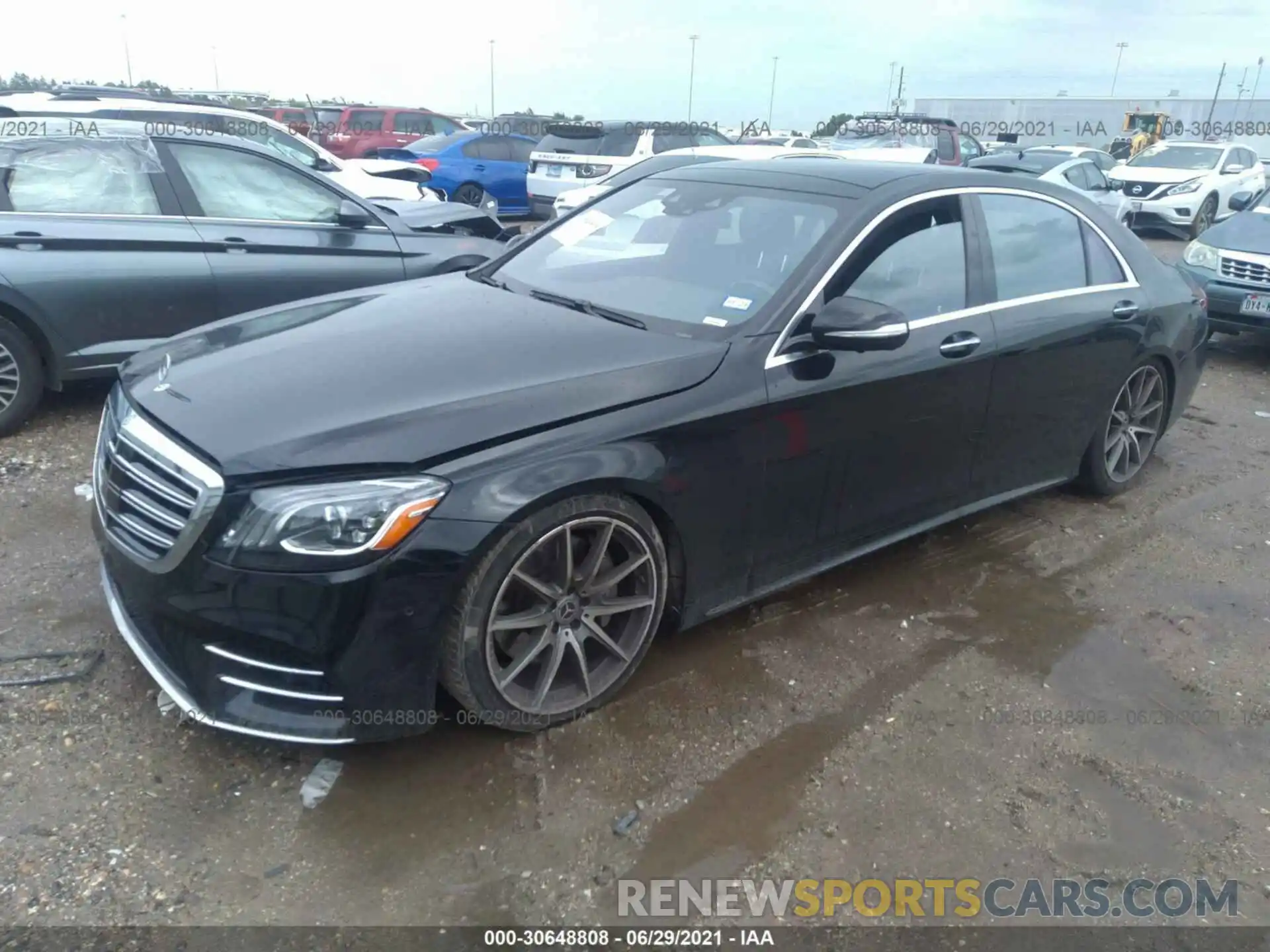 2 Photograph of a damaged car WDDUG8DBXLA520802 MERCEDES-BENZ S-CLASS 2020