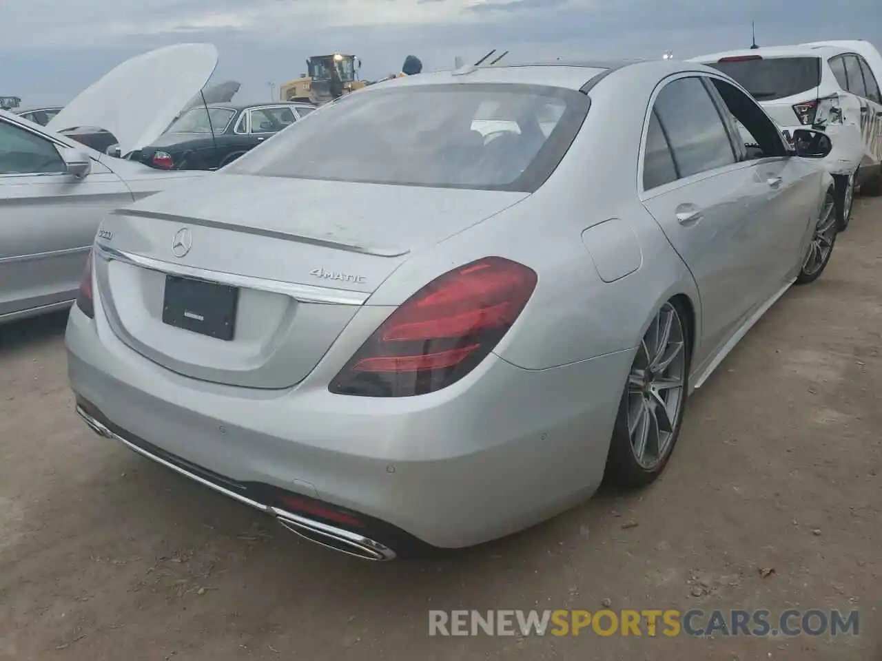 4 Photograph of a damaged car WDDUG8GB1LA518271 MERCEDES-BENZ S-CLASS 2020