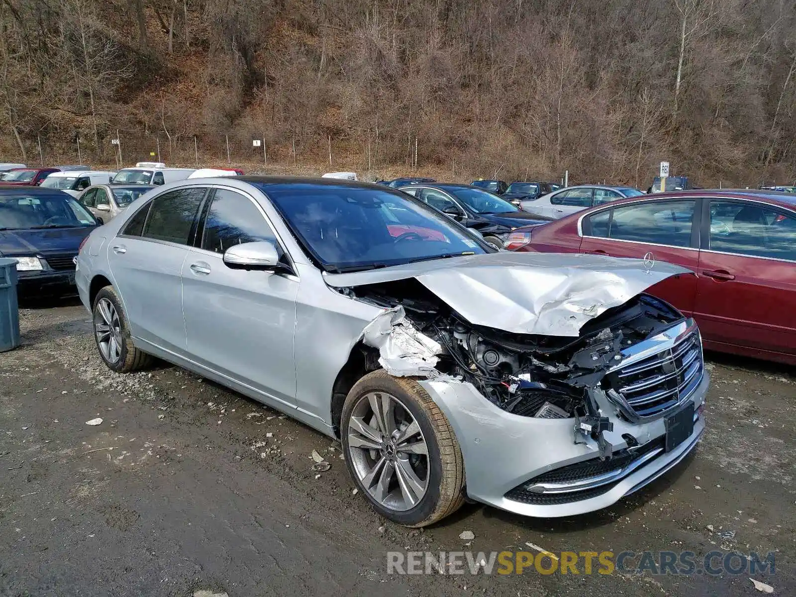 1 Photograph of a damaged car WDDUG8GB2LA503665 MERCEDES-BENZ S CLASS 2020