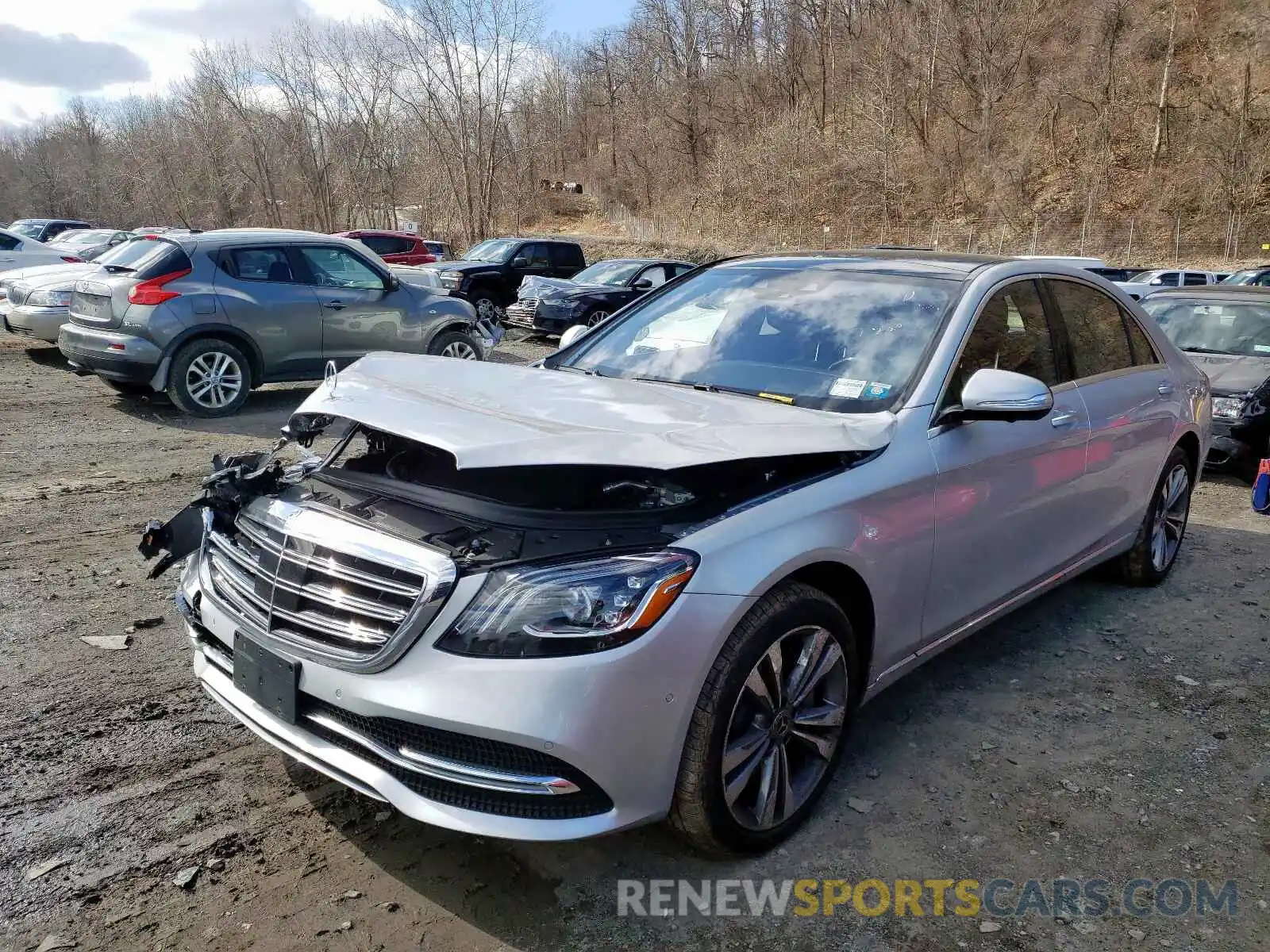 2 Photograph of a damaged car WDDUG8GB2LA503665 MERCEDES-BENZ S CLASS 2020