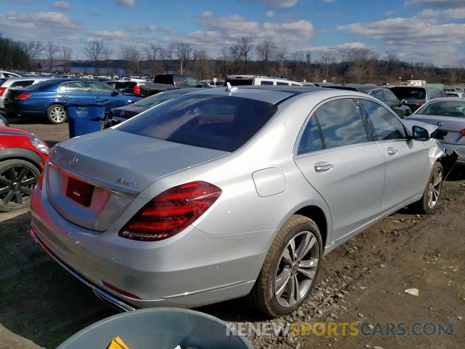 4 Фотография поврежденного автомобиля WDDUG8GB2LA503665 MERCEDES-BENZ S CLASS 2020