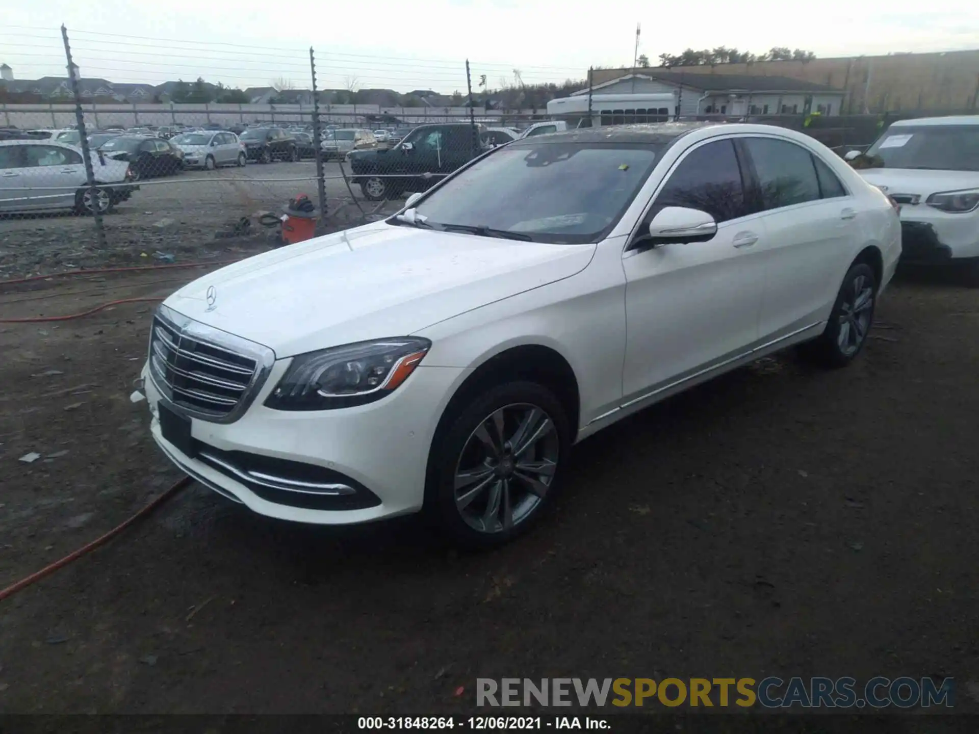 2 Photograph of a damaged car WDDUG8GB3LA506686 MERCEDES-BENZ S-CLASS 2020