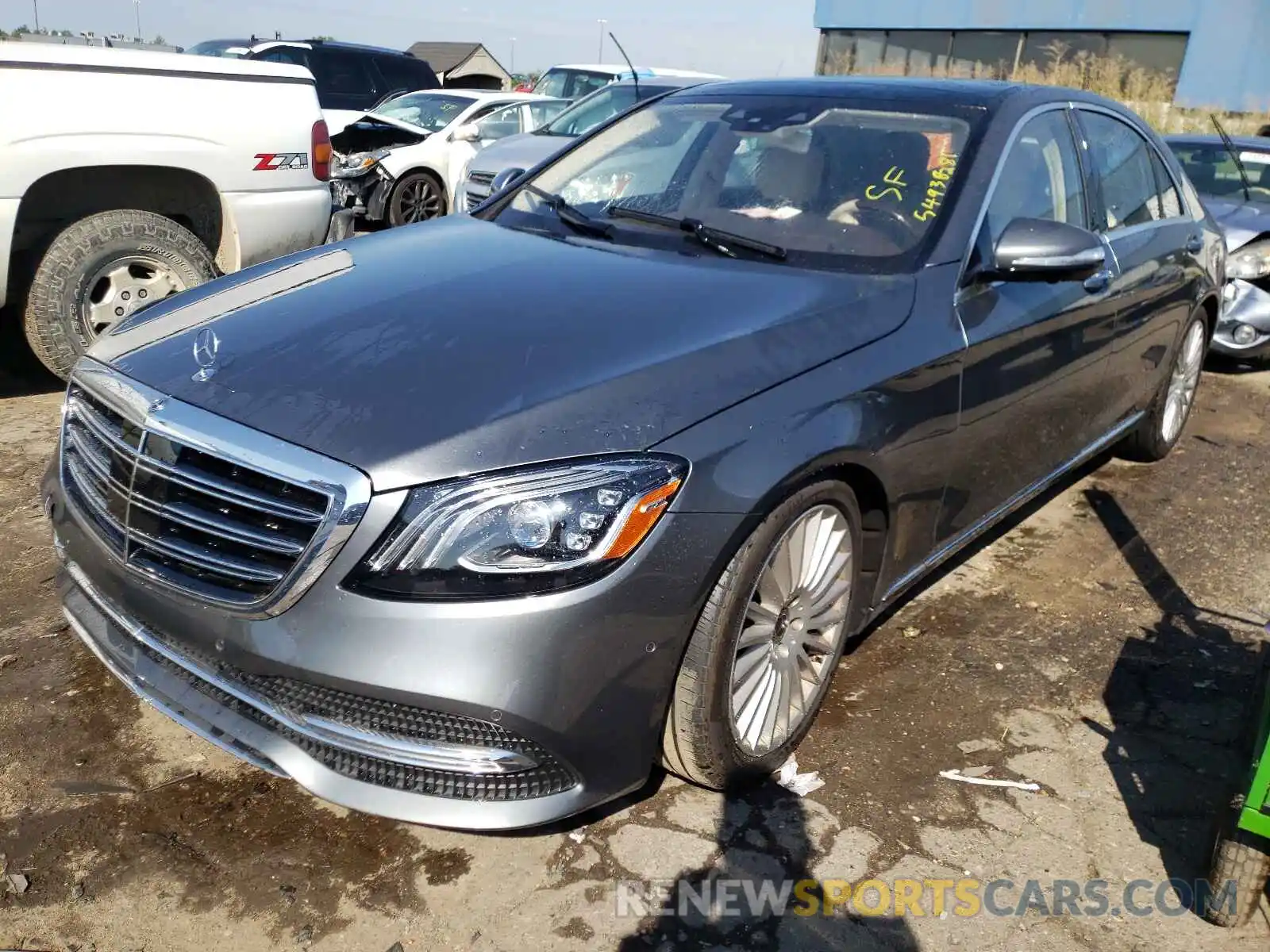 2 Photograph of a damaged car WDDUG8GB3LA522144 MERCEDES-BENZ S-CLASS 2020