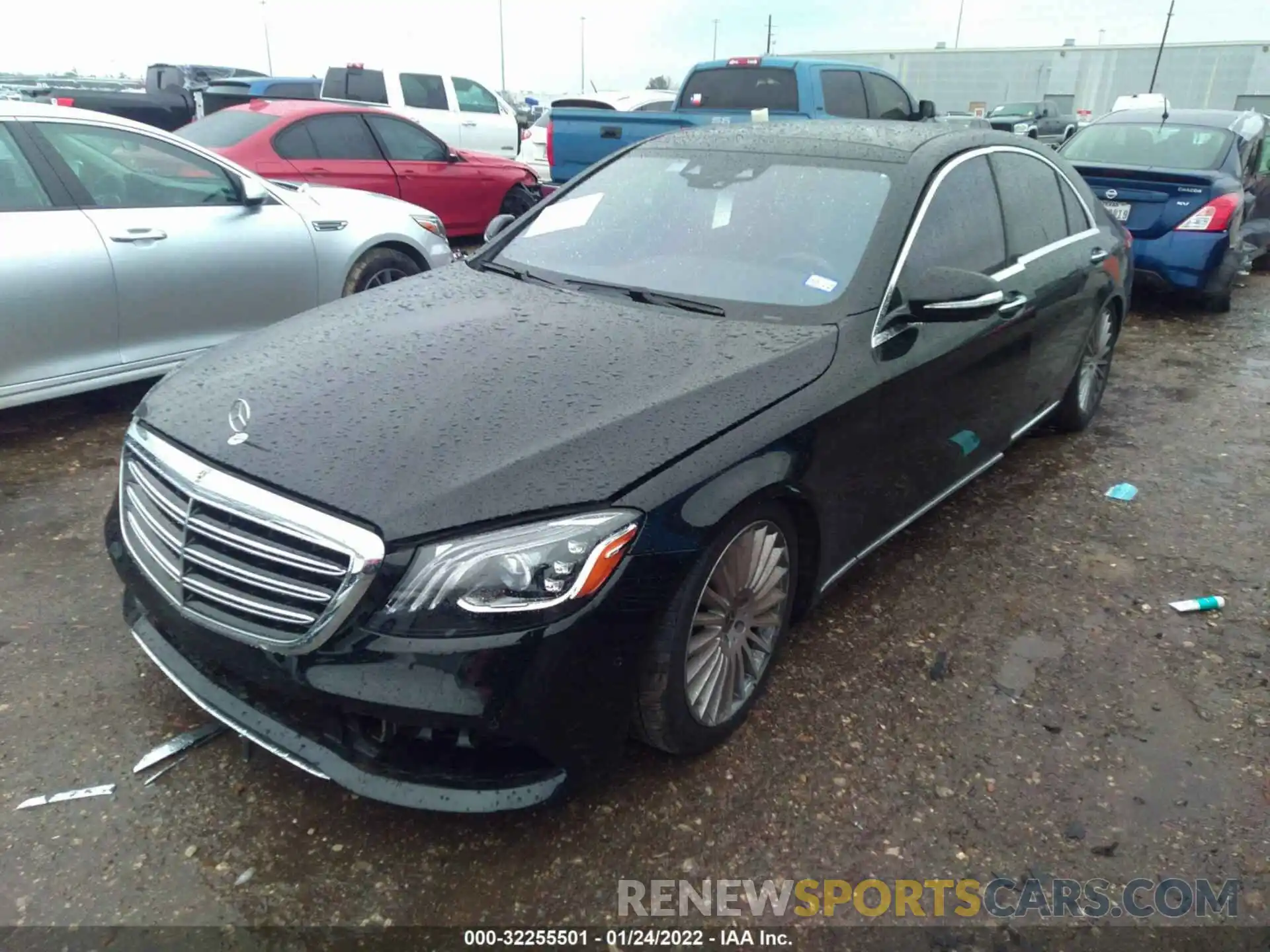 2 Photograph of a damaged car WDDUG8GB4LA490885 MERCEDES-BENZ S-CLASS 2020