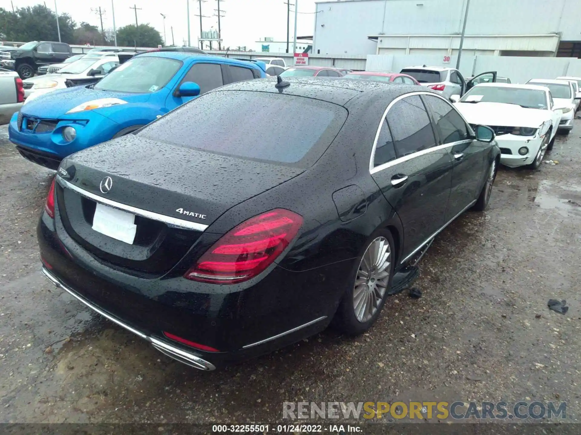 4 Photograph of a damaged car WDDUG8GB4LA490885 MERCEDES-BENZ S-CLASS 2020