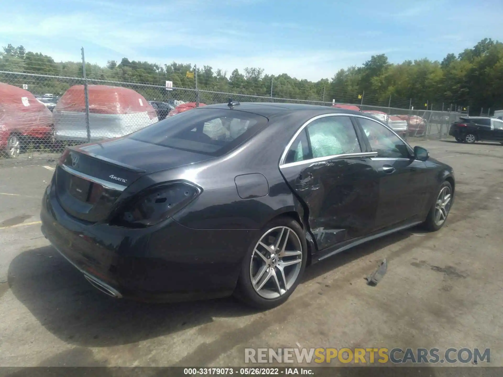 4 Photograph of a damaged car WDDUG8GB5LA500193 MERCEDES-BENZ S-CLASS 2020