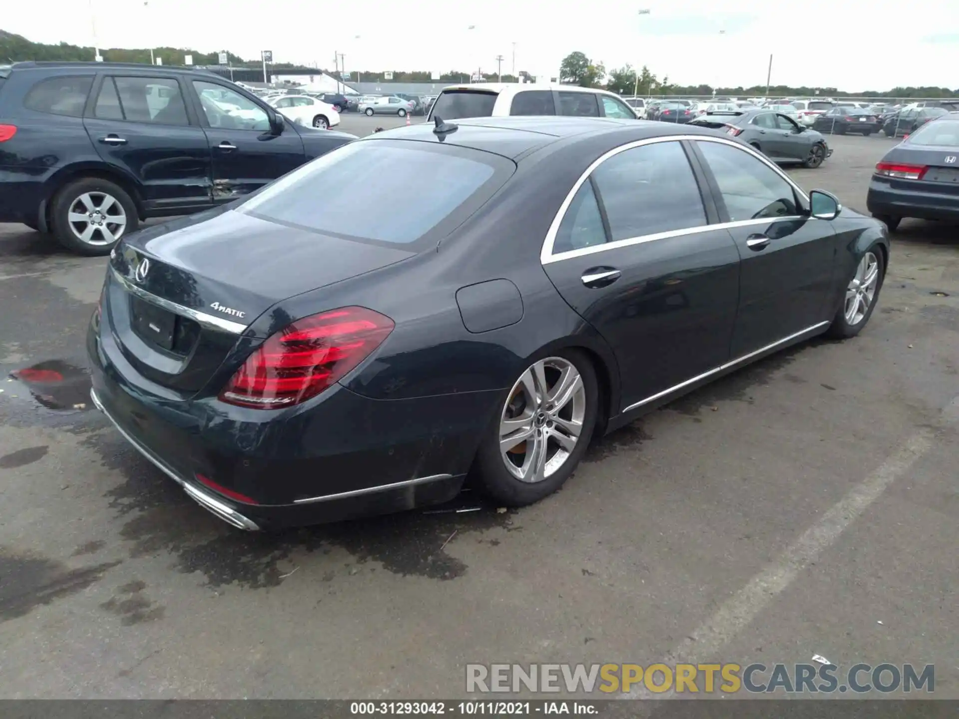 4 Photograph of a damaged car WDDUG8GB5LA513347 MERCEDES-BENZ S-CLASS 2020