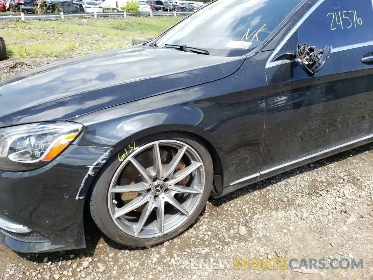 9 Photograph of a damaged car WDDUG8GB5LA524607 MERCEDES-BENZ S-CLASS 2020