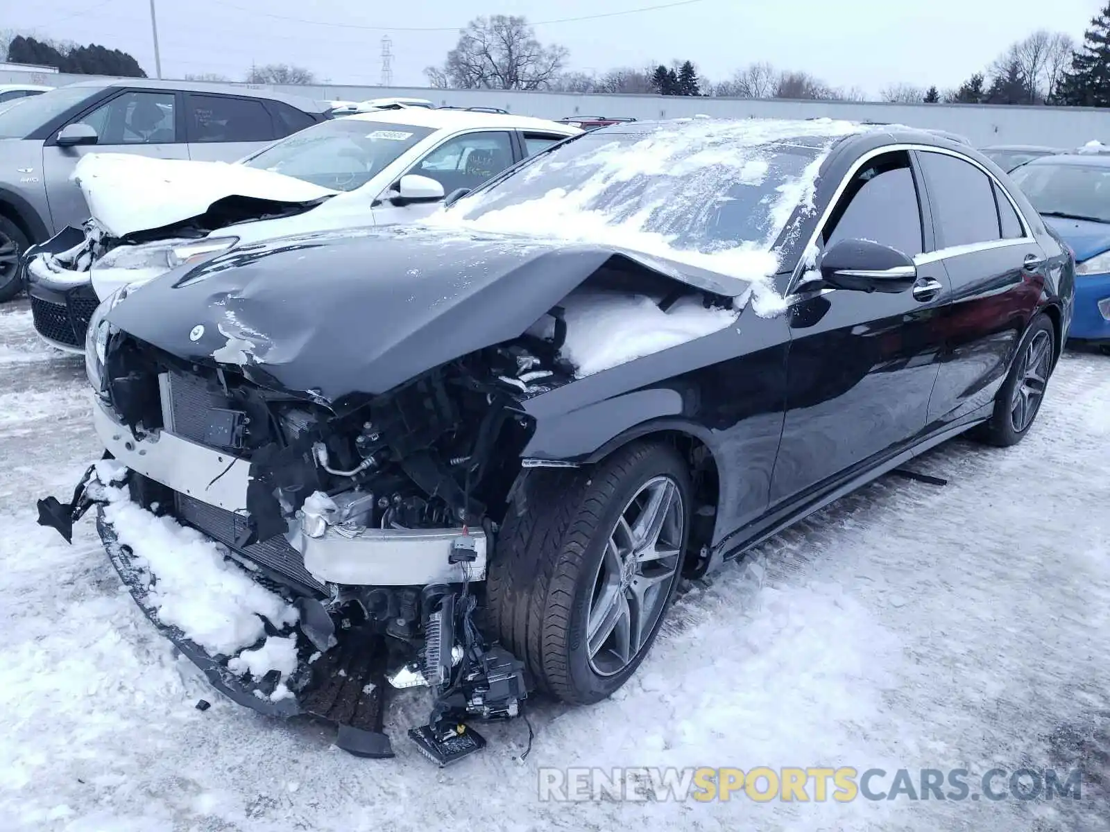 2 Photograph of a damaged car WDDUG8GB7LA514144 MERCEDES-BENZ S CLASS 2020