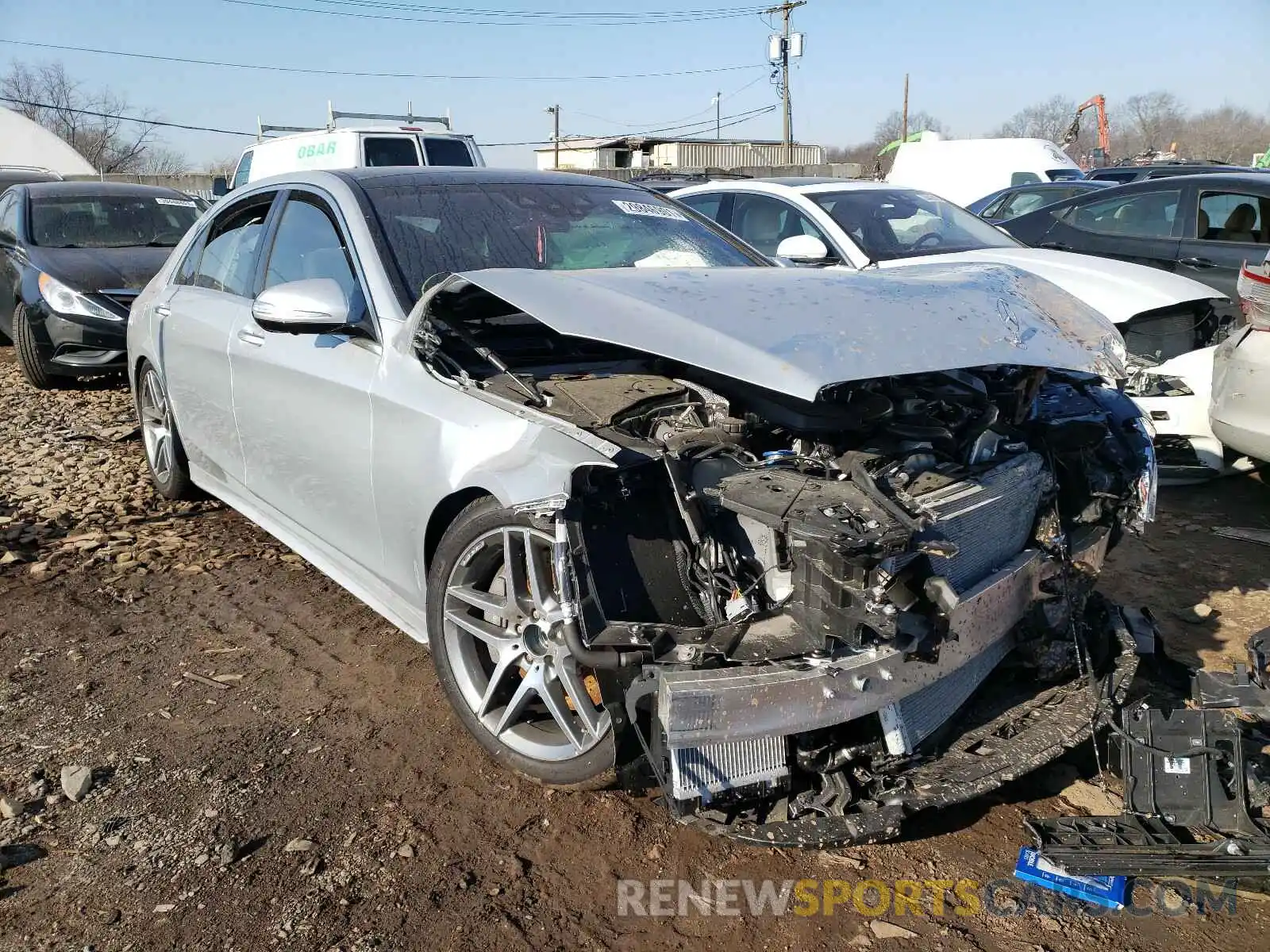 1 Photograph of a damaged car WDDUG8GB7LA519425 MERCEDES-BENZ S CLASS 2020