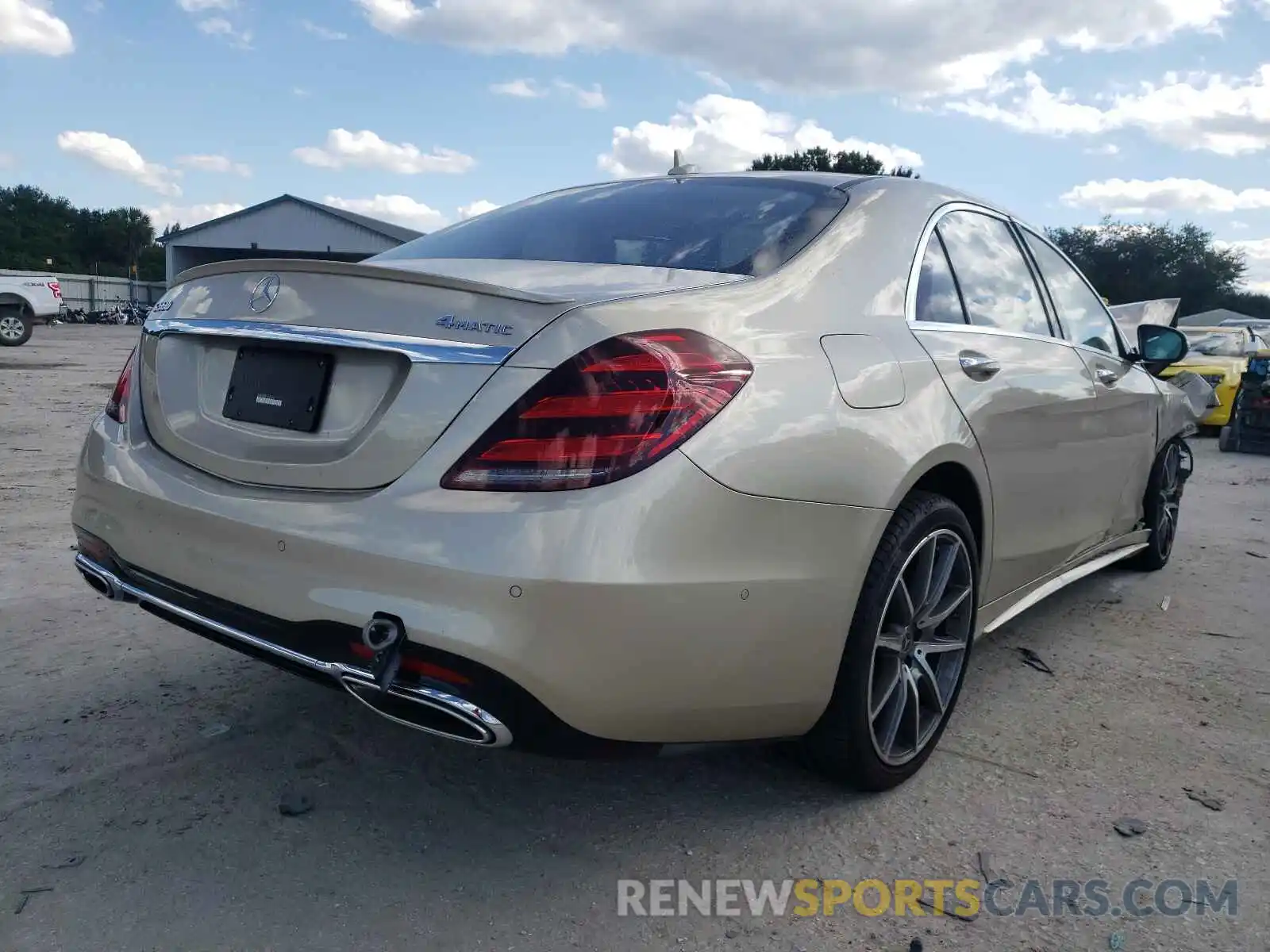 4 Photograph of a damaged car WDDUG8GB7LA521725 MERCEDES-BENZ S-CLASS 2020