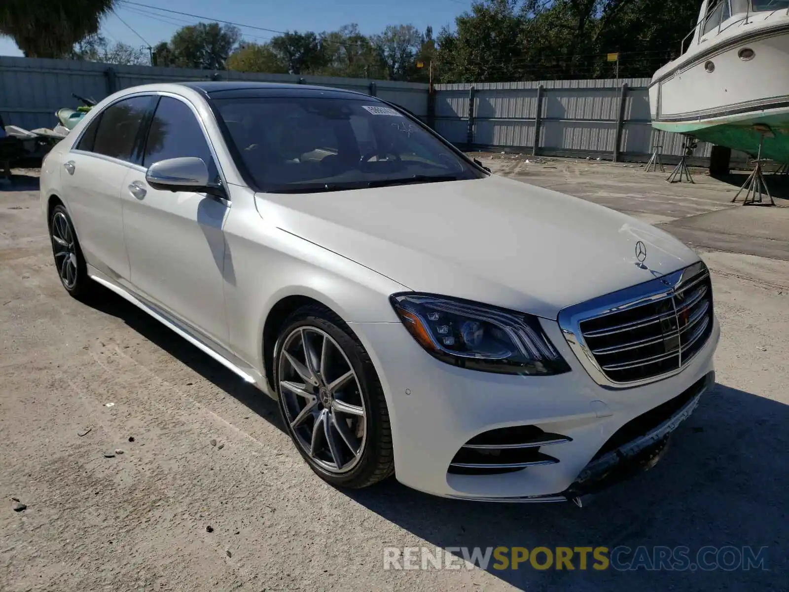 1 Photograph of a damaged car WDDUG8GB8LA514329 MERCEDES-BENZ S CLASS 2020