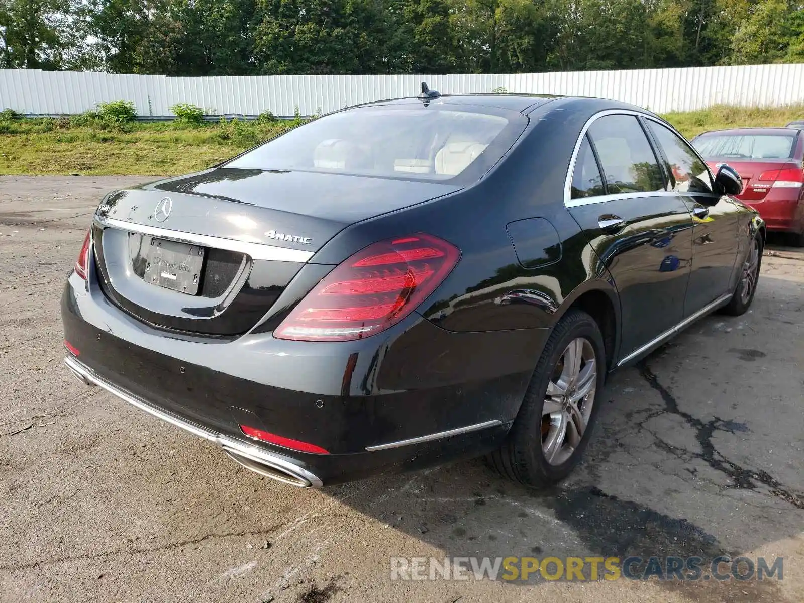 4 Photograph of a damaged car WDDUG8GB8LA519658 MERCEDES-BENZ S-CLASS 2020